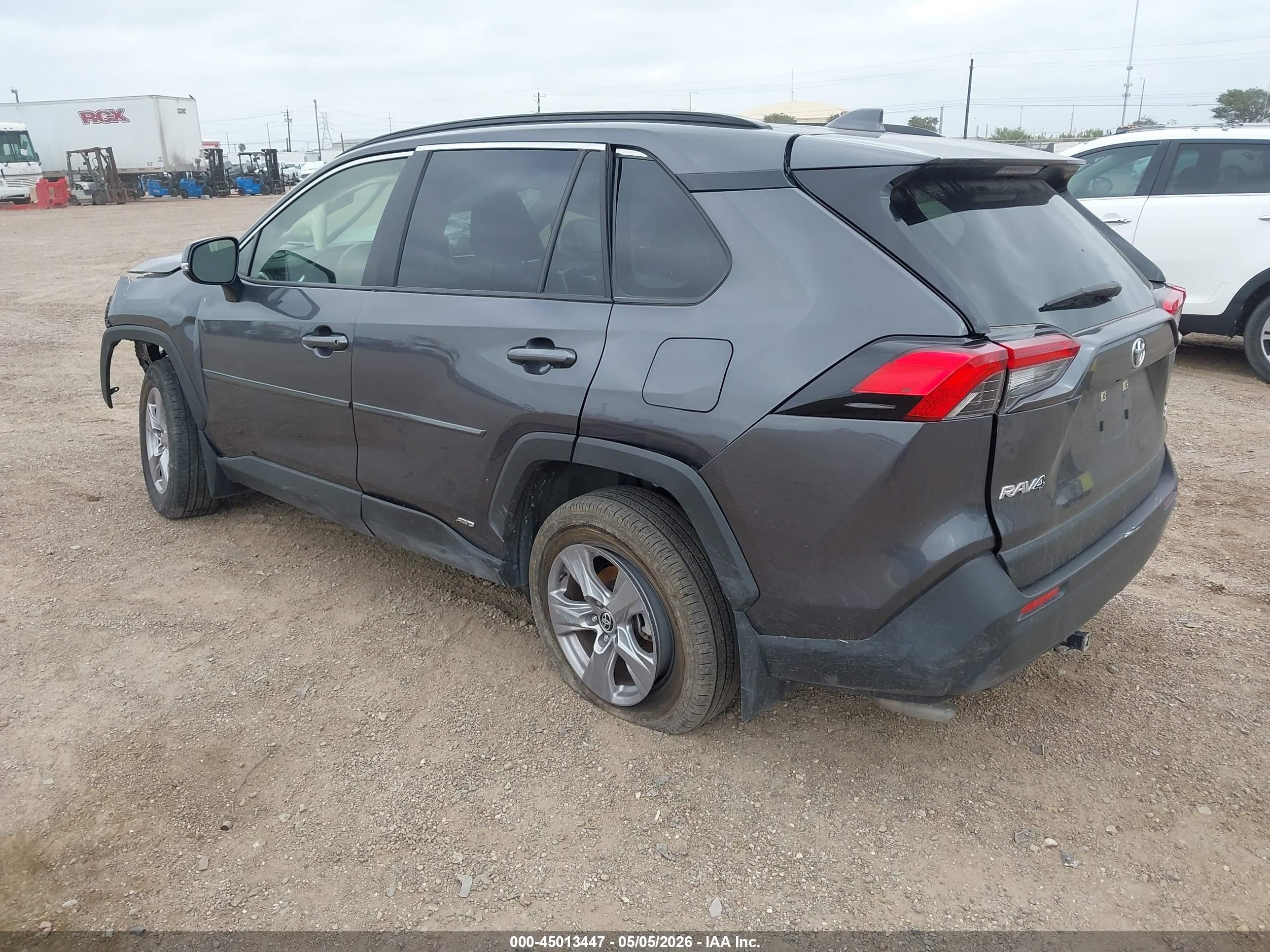 2025 Toyota Rav4 Hybrid Xle Серый vin: JTMRWRFVXSJ067179