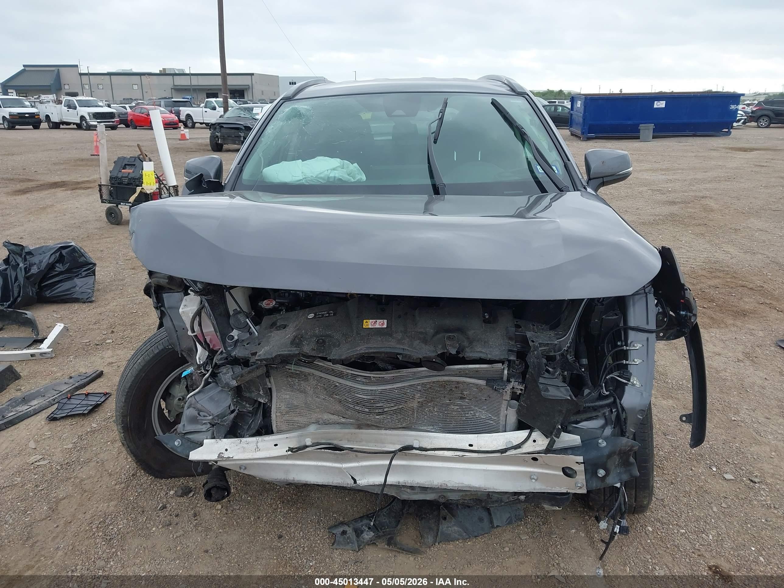 2025 Toyota Rav4 Hybrid Xle Серый vin: JTMRWRFVXSJ067179