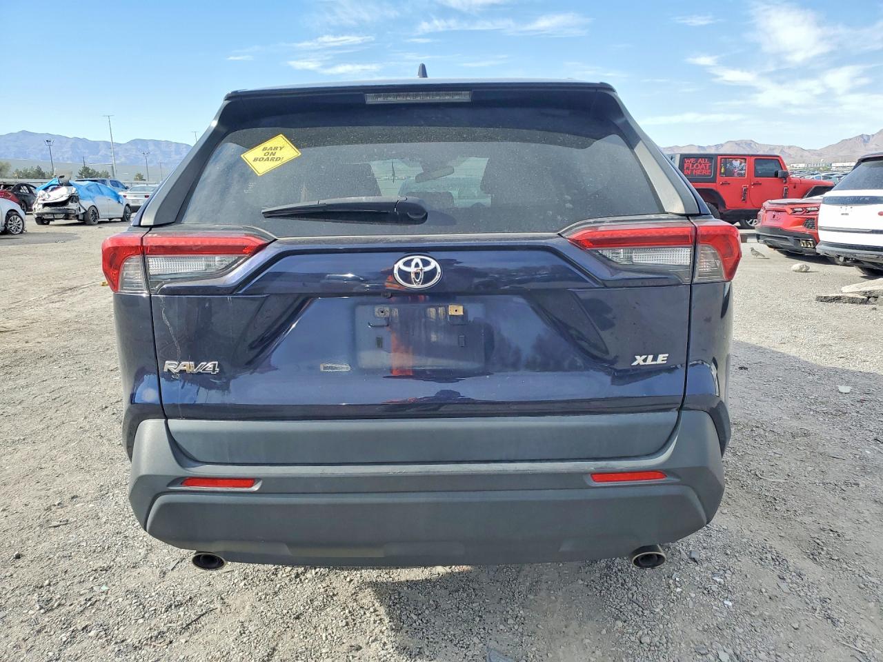 2021 Toyota Rav4 Xle Синий vin: JTMW1RFV7MD065537