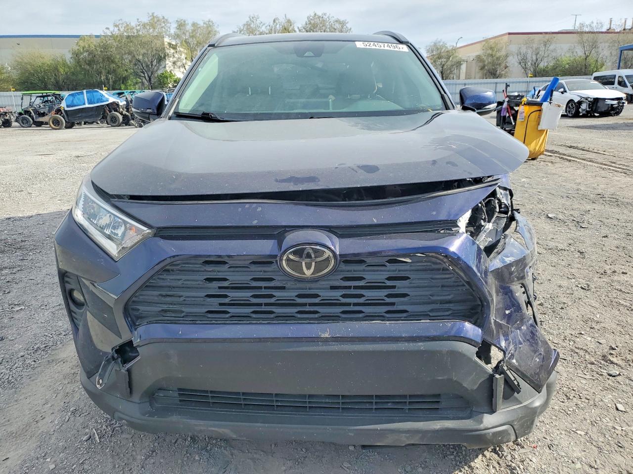 2021 Toyota Rav4 Xle Синий vin: JTMW1RFV7MD065537