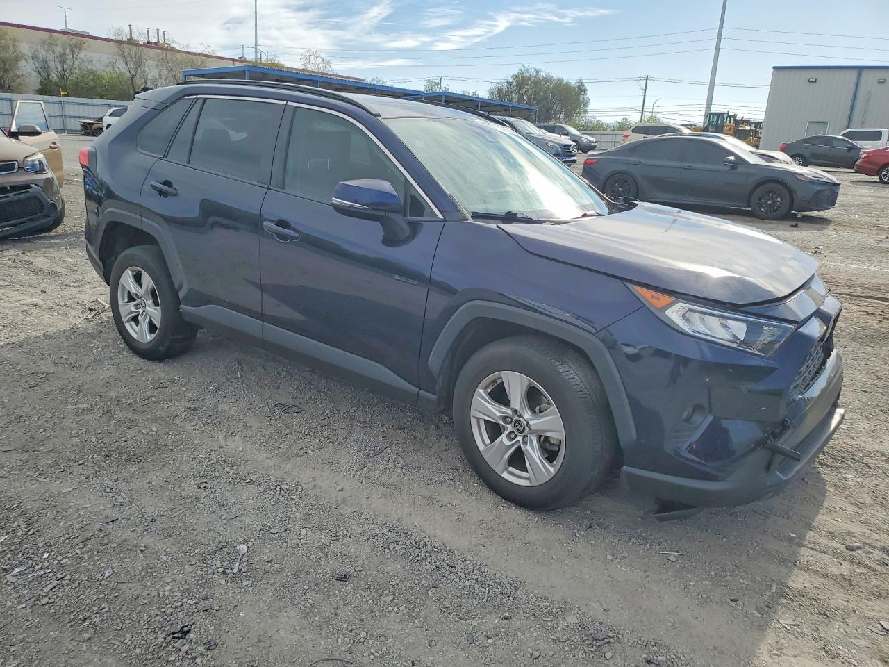 2021 Toyota Rav4 Xle Синий vin: JTMW1RFV7MD065537