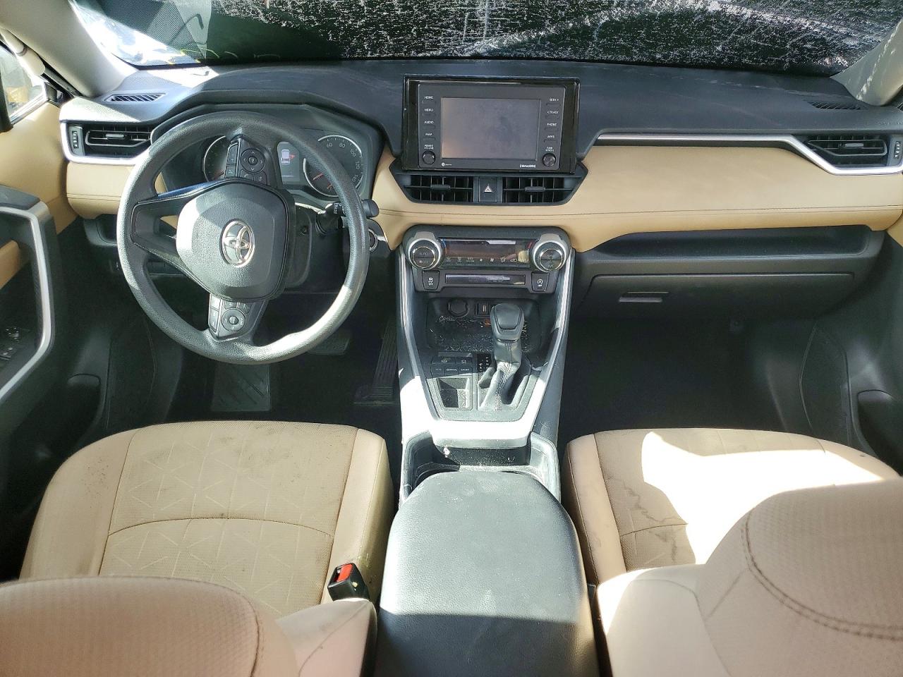 2021 Toyota Rav4 Xle Синий vin: JTMW1RFV7MD065537