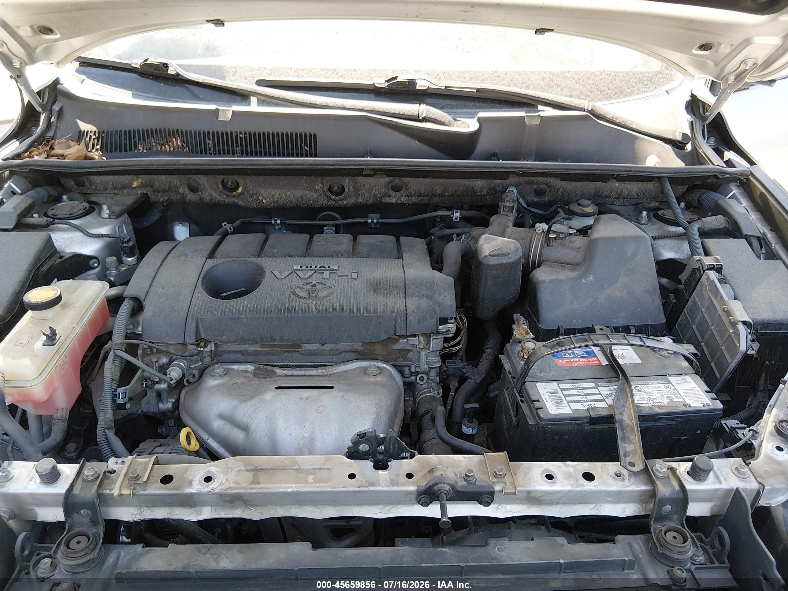 2012 Toyota Rav4 Sport Silver vin: JTMWF4DV0C5043590