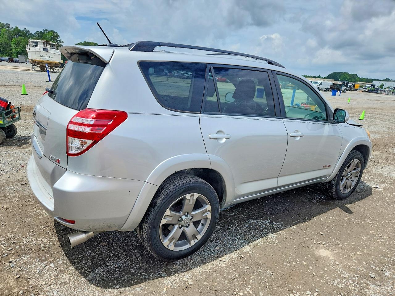 2010 Toyota Rav4 Sport Silver vin: JTMWF4DV1A5030148