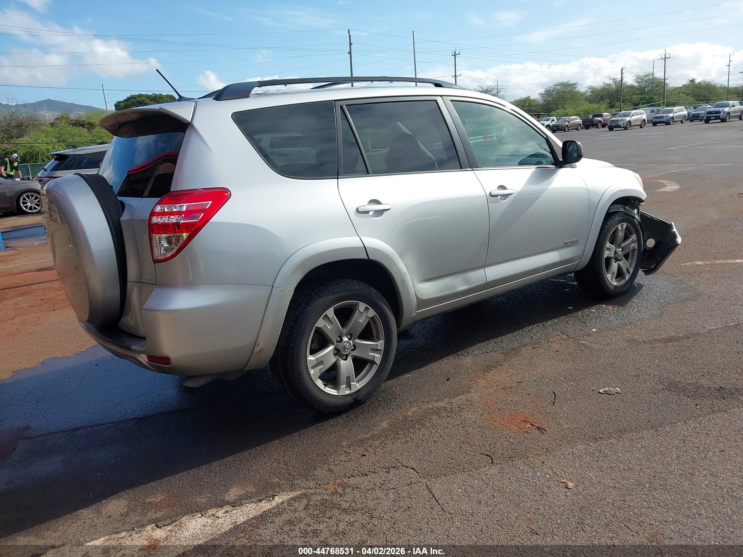 2010 Toyota Rav4 Sport Gray vin: JTMWF4DV1AD016238