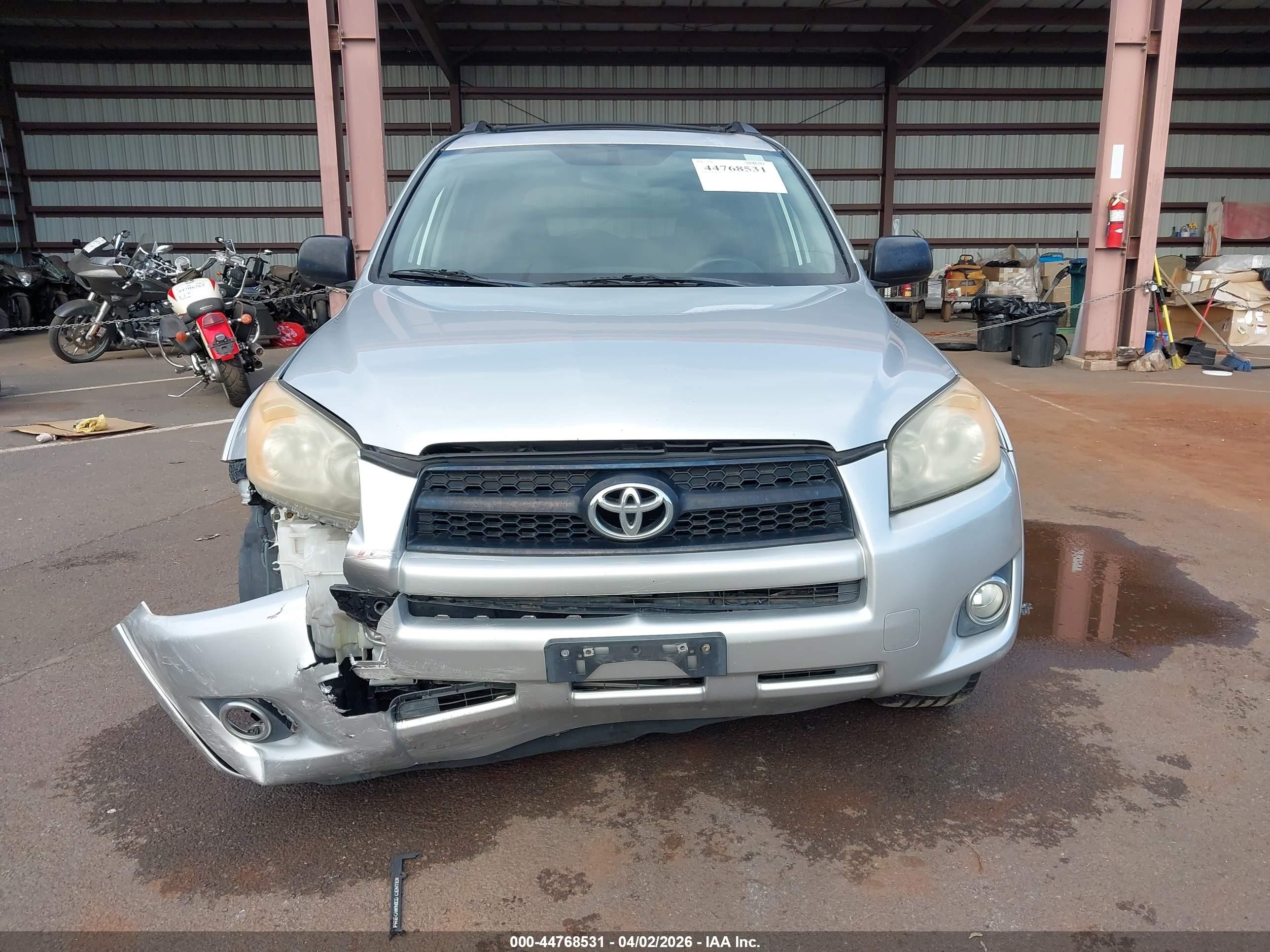 2010 Toyota Rav4 Sport Gray vin: JTMWF4DV1AD016238