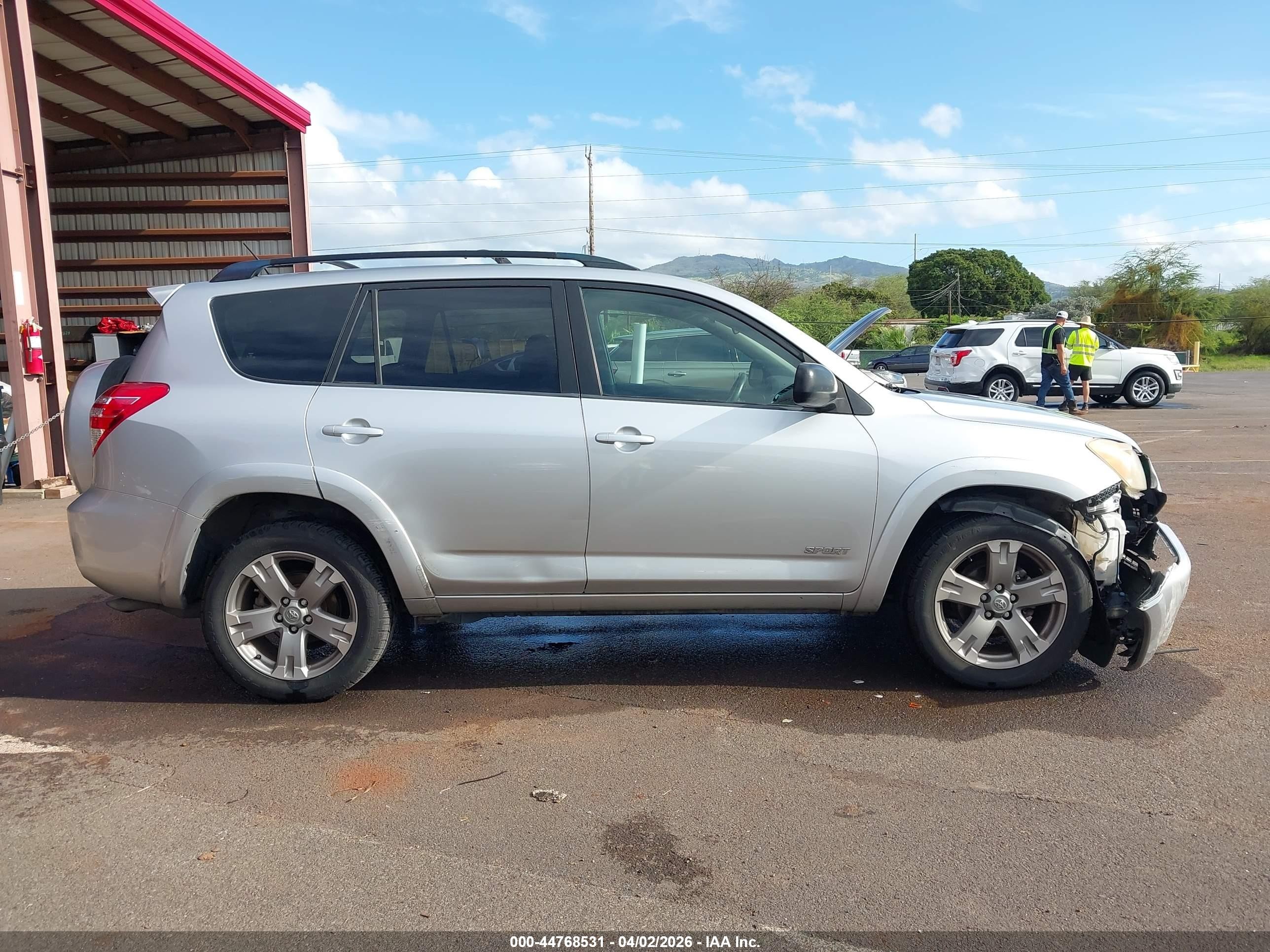 2010 Toyota Rav4 Sport Gray vin: JTMWF4DV1AD016238