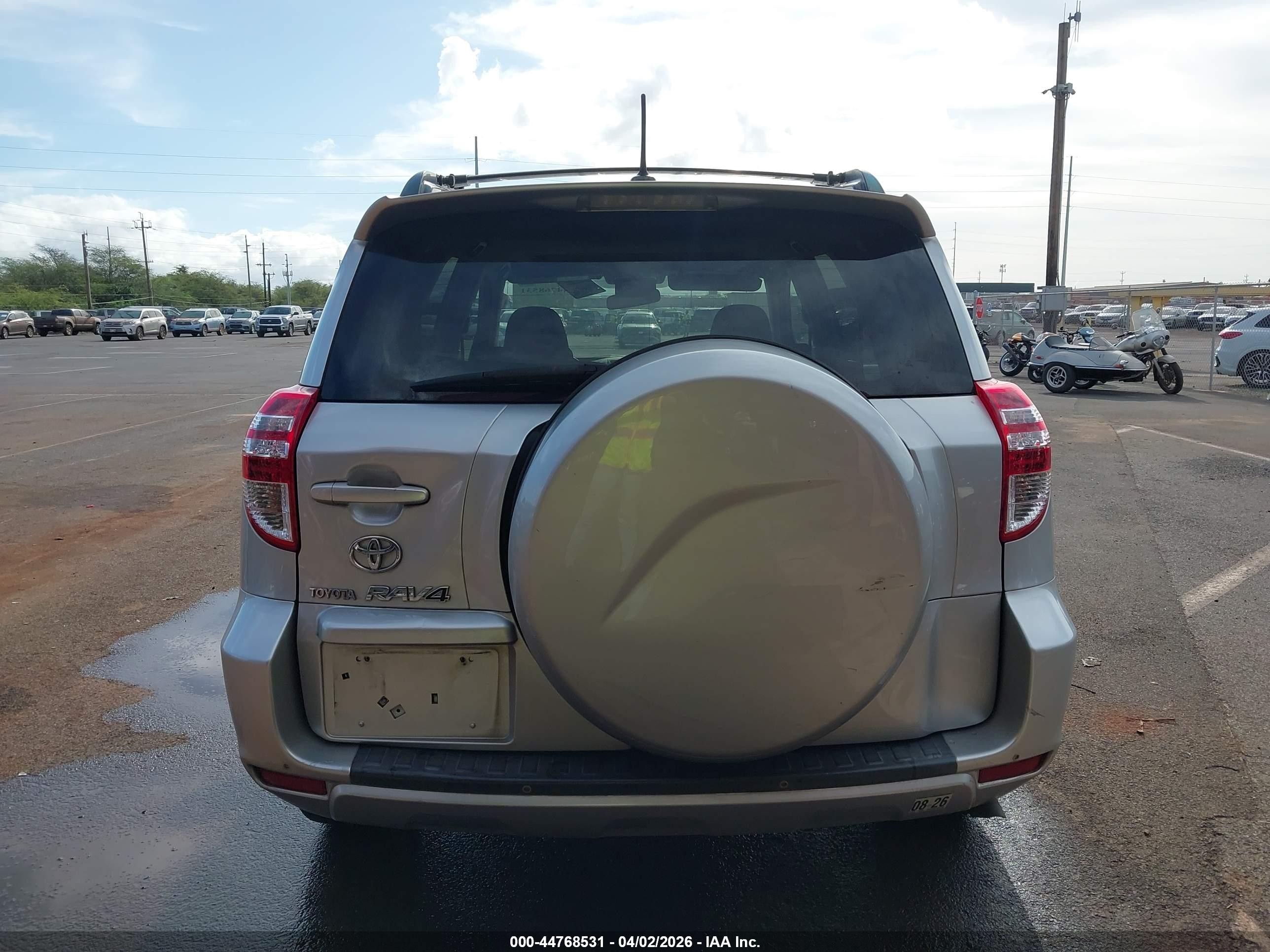 2010 Toyota Rav4 Sport Gray vin: JTMWF4DV1AD016238