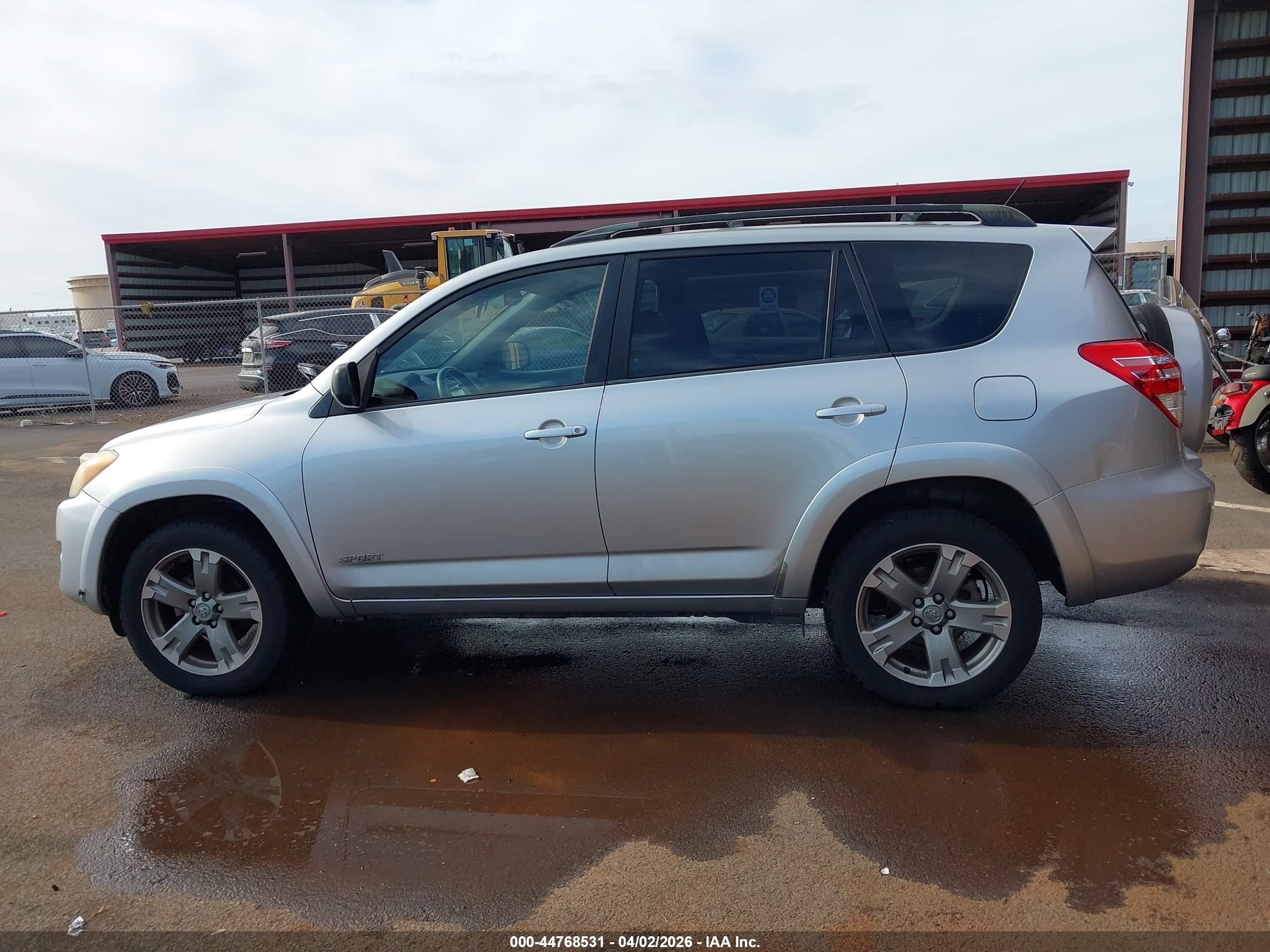2010 Toyota Rav4 Sport Gray vin: JTMWF4DV1AD016238