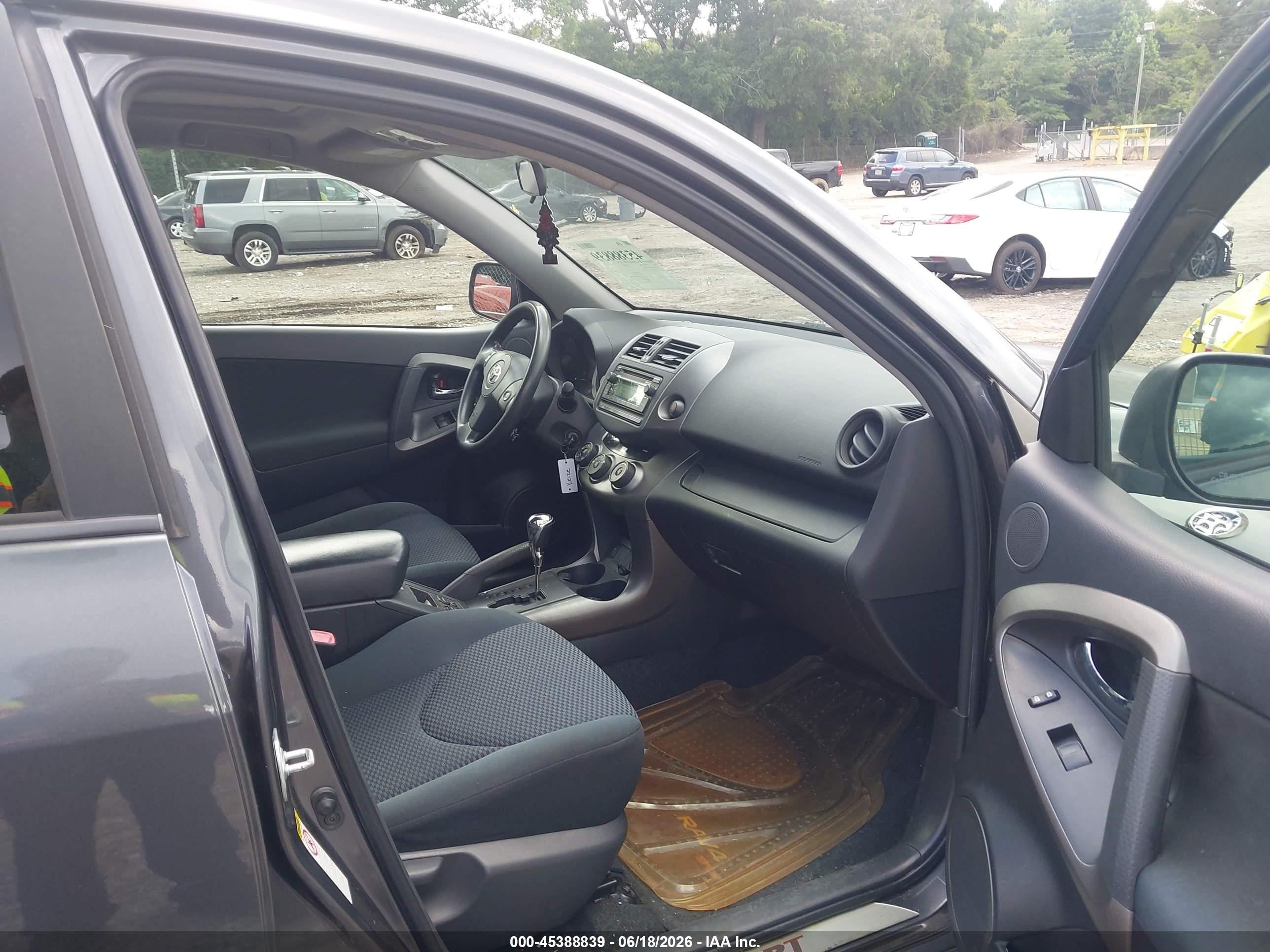 2012 Toyota Rav4 Sport Gray vin: JTMWF4DV1C5043355