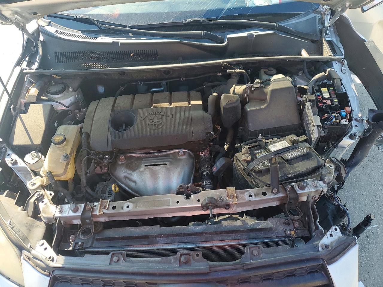 2012 Toyota Rav4 Sport Silver vin: JTMWF4DV1C5044294
