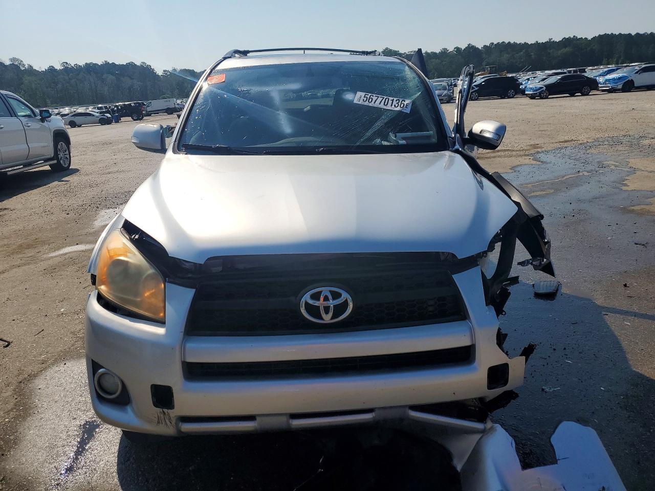 2012 Toyota Rav4 Sport Silver vin: JTMWF4DV1C5044294