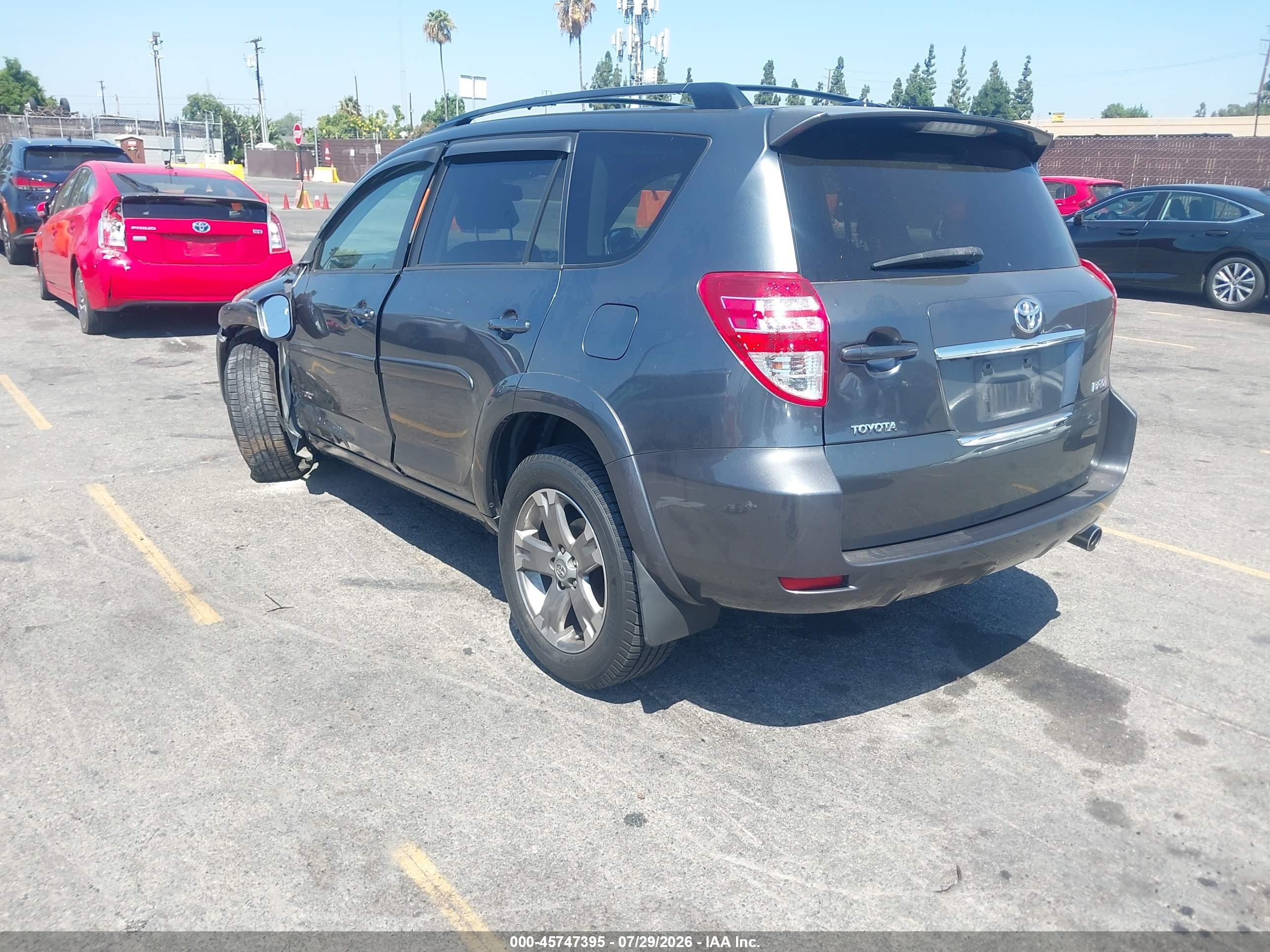 2010 Toyota Rav4 Sport Gray vin: JTMWF4DV2A5029347