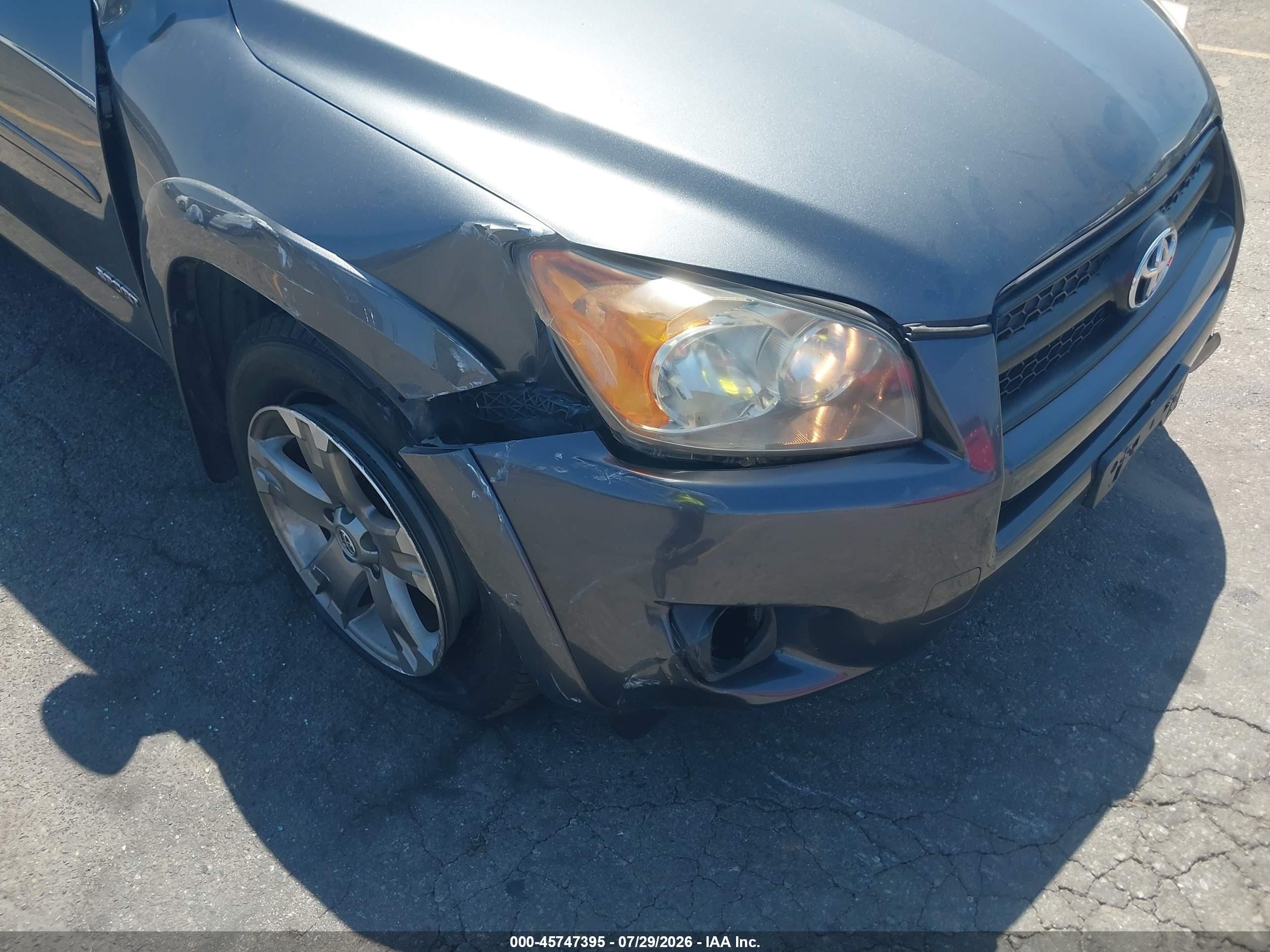 2010 Toyota Rav4 Sport Gray vin: JTMWF4DV2A5029347