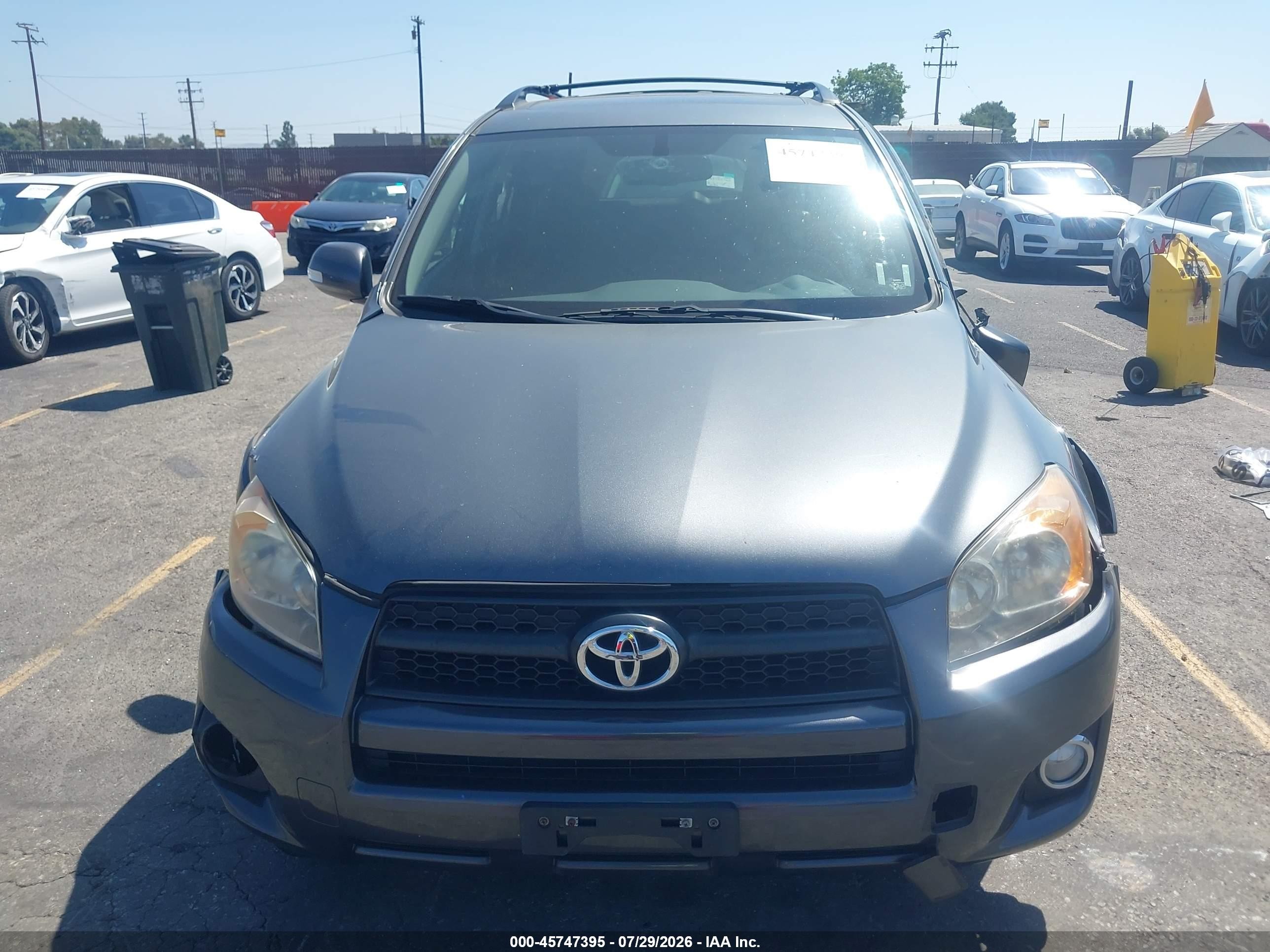2010 Toyota Rav4 Sport Gray vin: JTMWF4DV2A5029347