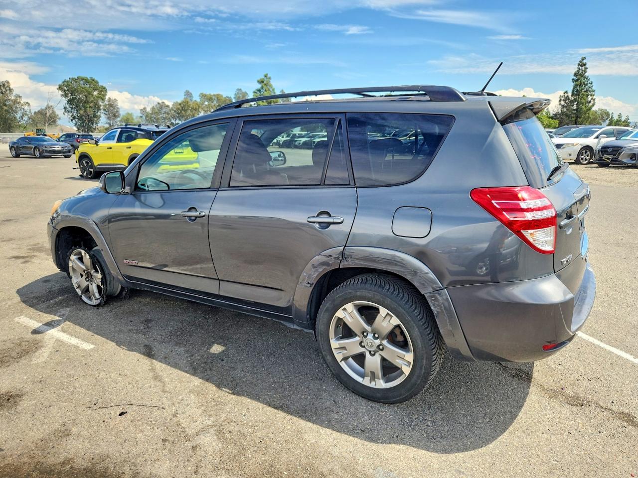 2010 Toyota Rav4 Sport Gray vin: JTMWF4DV2A5031440