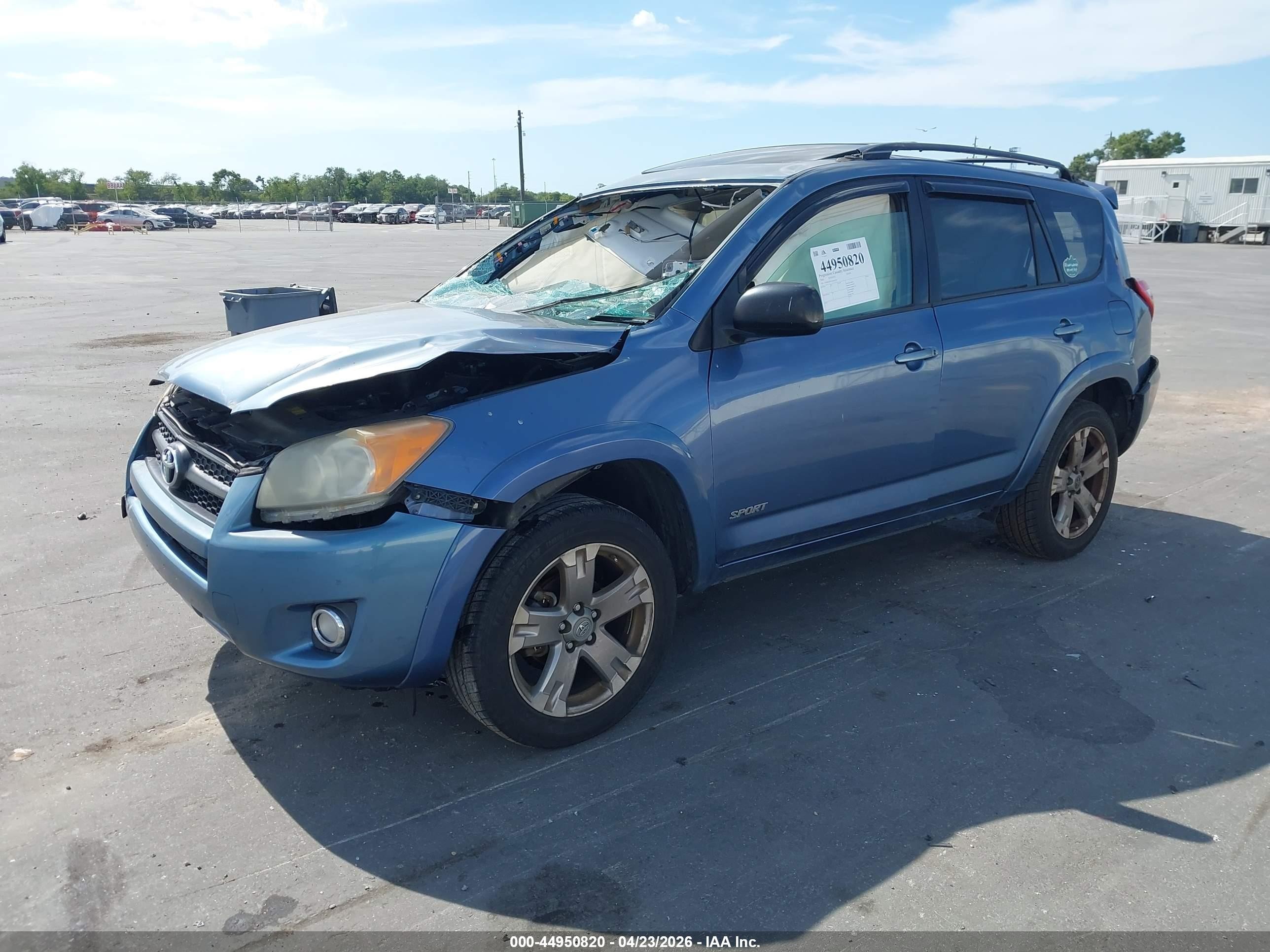 2010 Toyota Rav4 Sport Light Blue vin: JTMWF4DV3A5016736