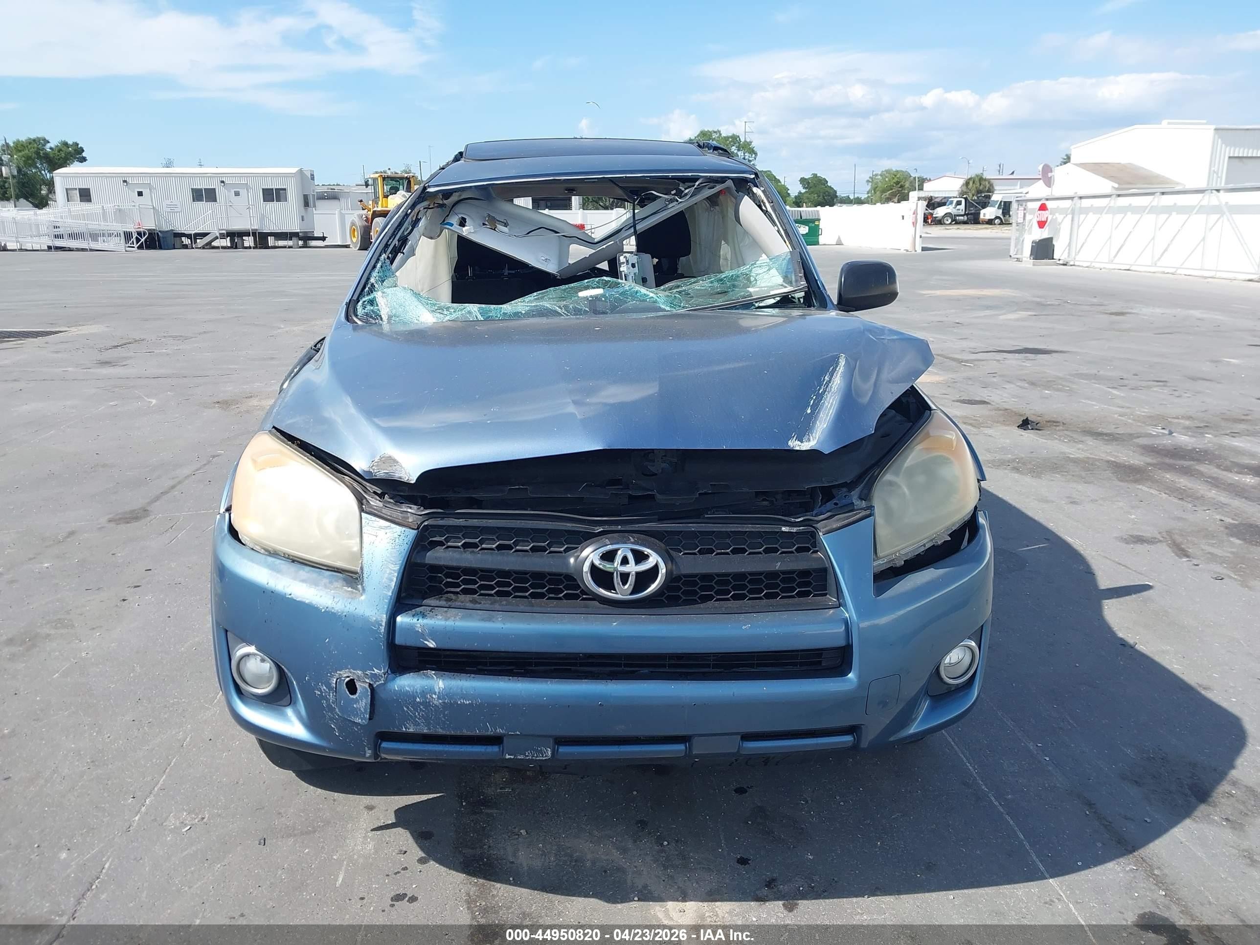 2010 Toyota Rav4 Sport Light Blue vin: JTMWF4DV3A5016736