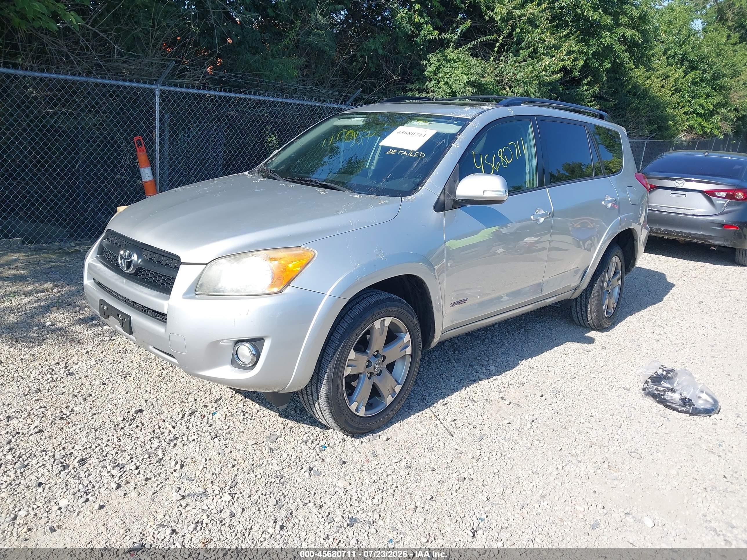 2011 Toyota Rav4 Sport Серебряный vin: JTMWF4DV3B5037930