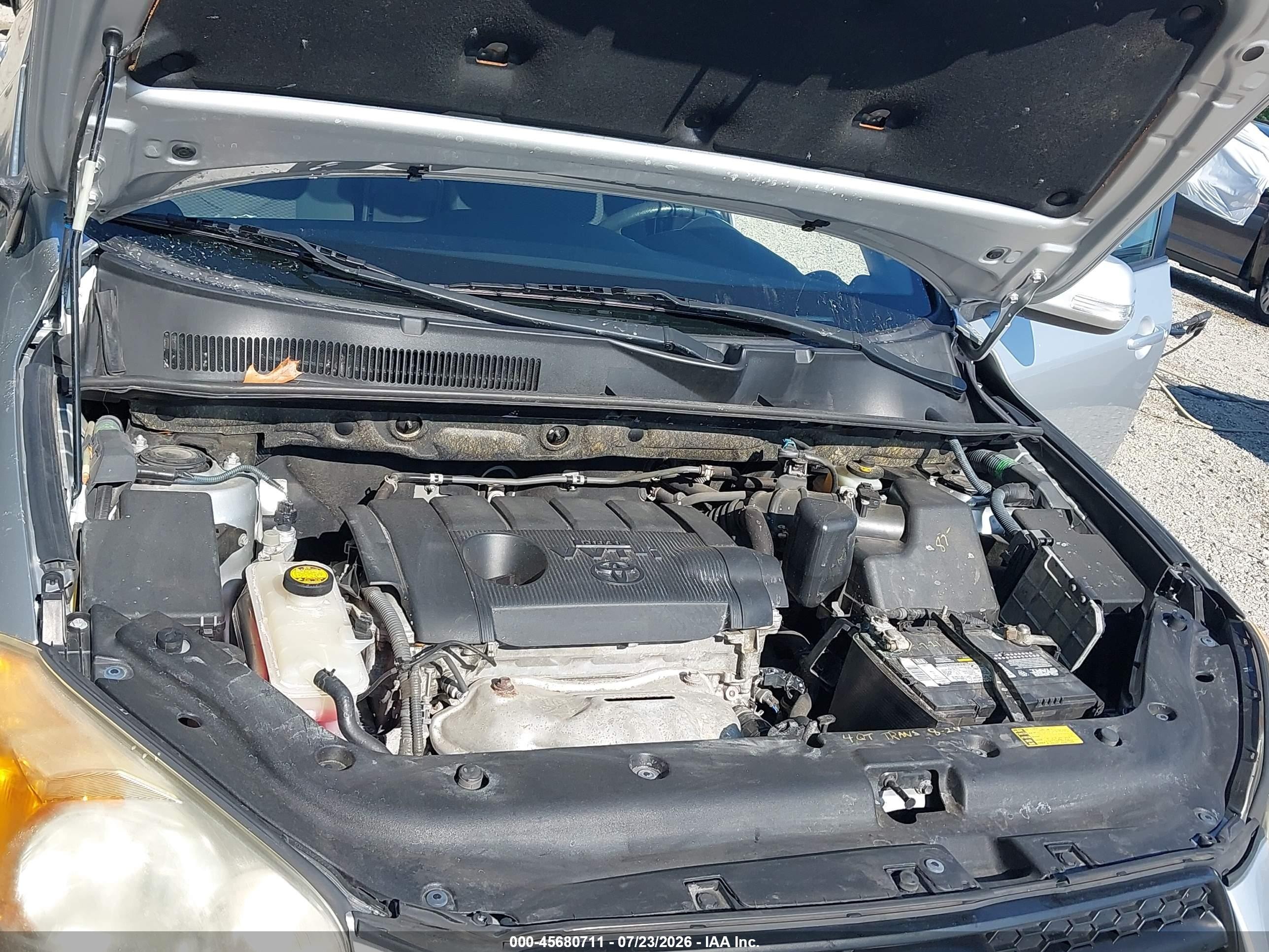 2011 Toyota Rav4 Sport Серебряный vin: JTMWF4DV3B5037930