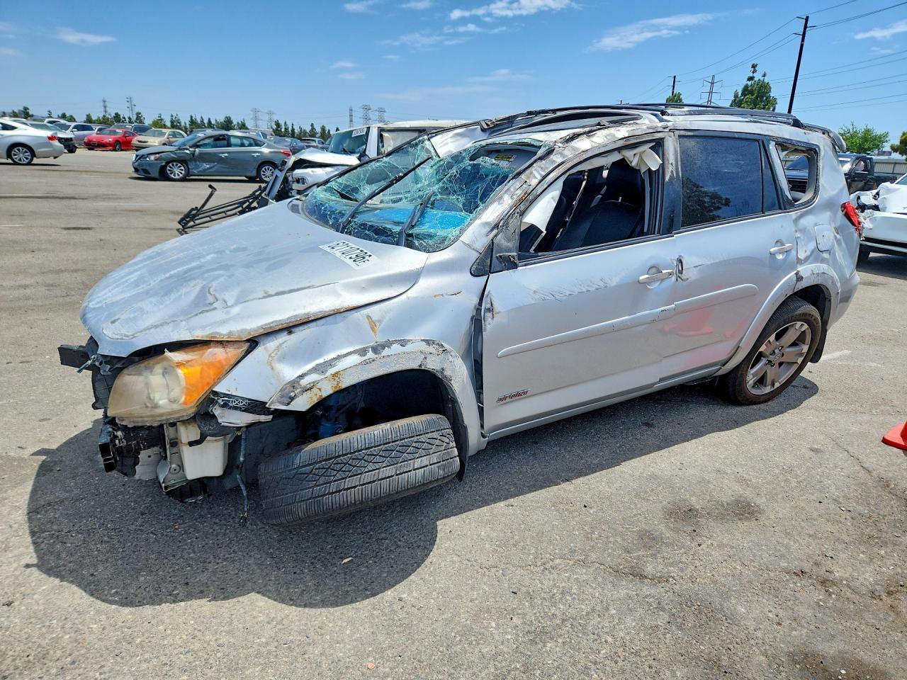 2012 Toyota Rav4 Sport Silver vin: JTMWF4DV3C5044555