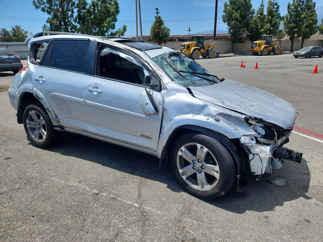 2012 Toyota Rav4 Sport Серебряный vin: JTMWF4DV3C5044555