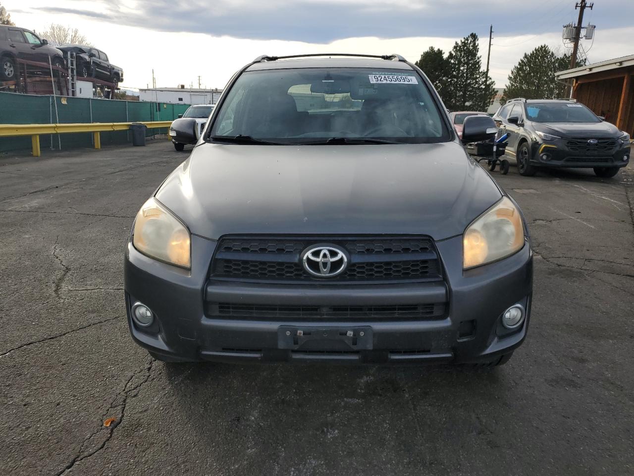 2010 Toyota Rav4 Sport Gray vin: JTMWF4DV4A5028782