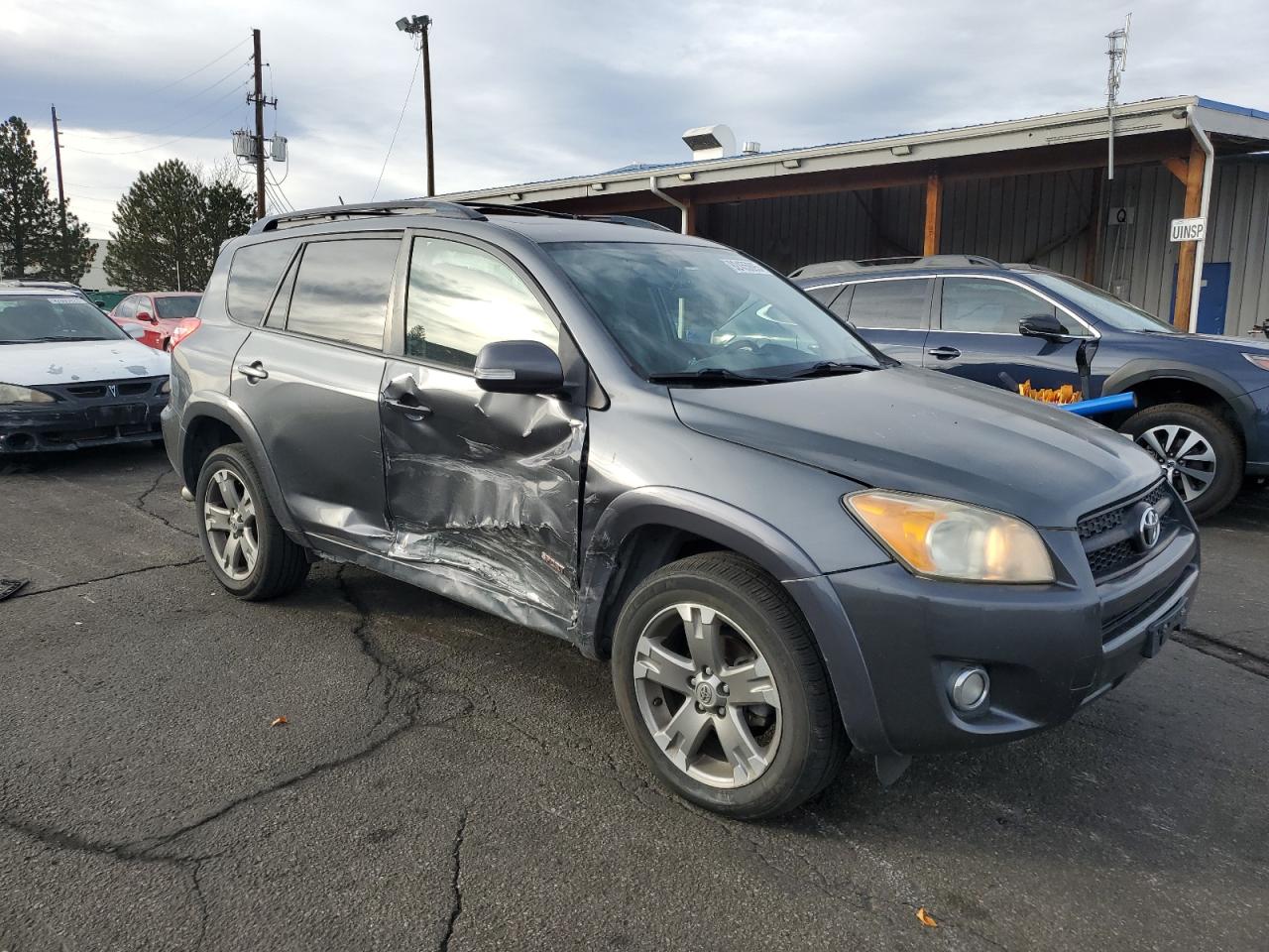 2010 Toyota Rav4 Sport Gray vin: JTMWF4DV4A5028782