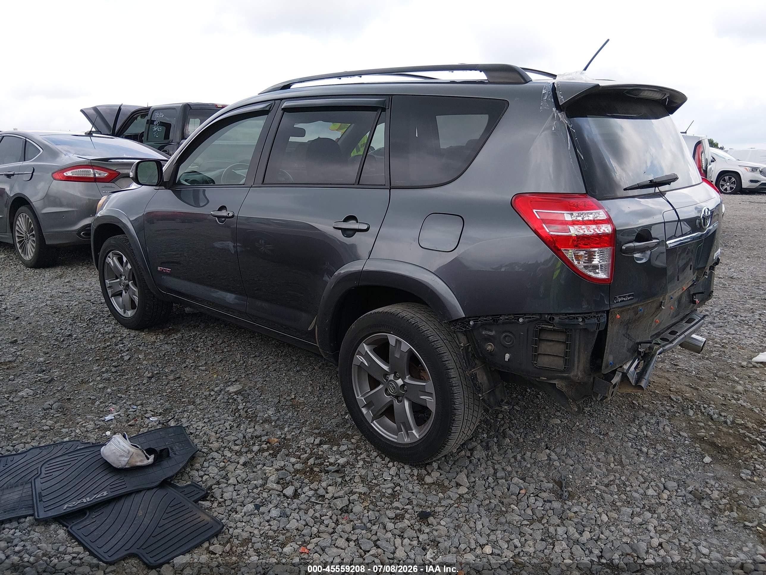 2011 Toyota Rav4 Sport Gray vin: JTMWF4DV5B5037847