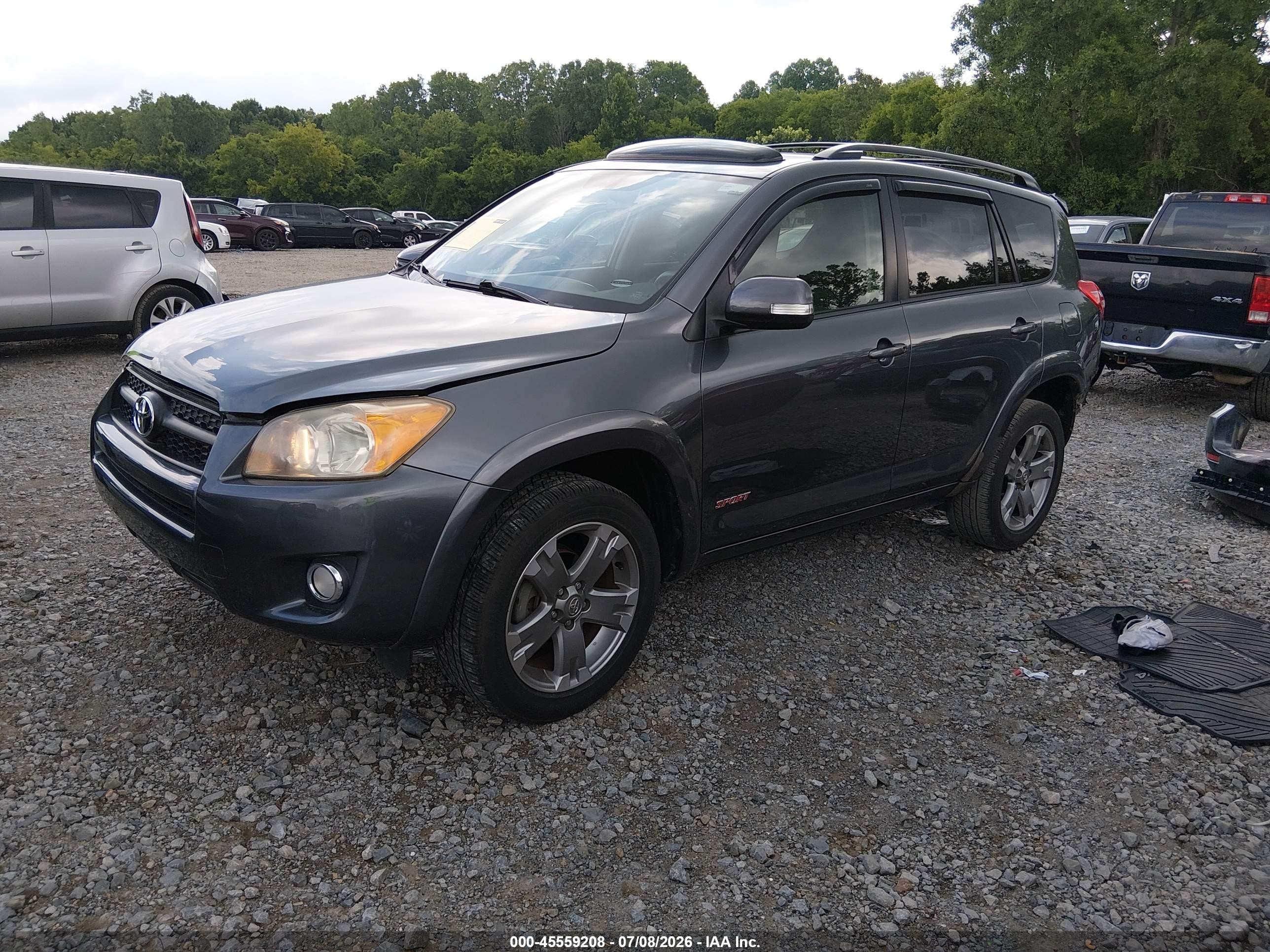 2011 Toyota Rav4 Sport Gray vin: JTMWF4DV5B5037847
