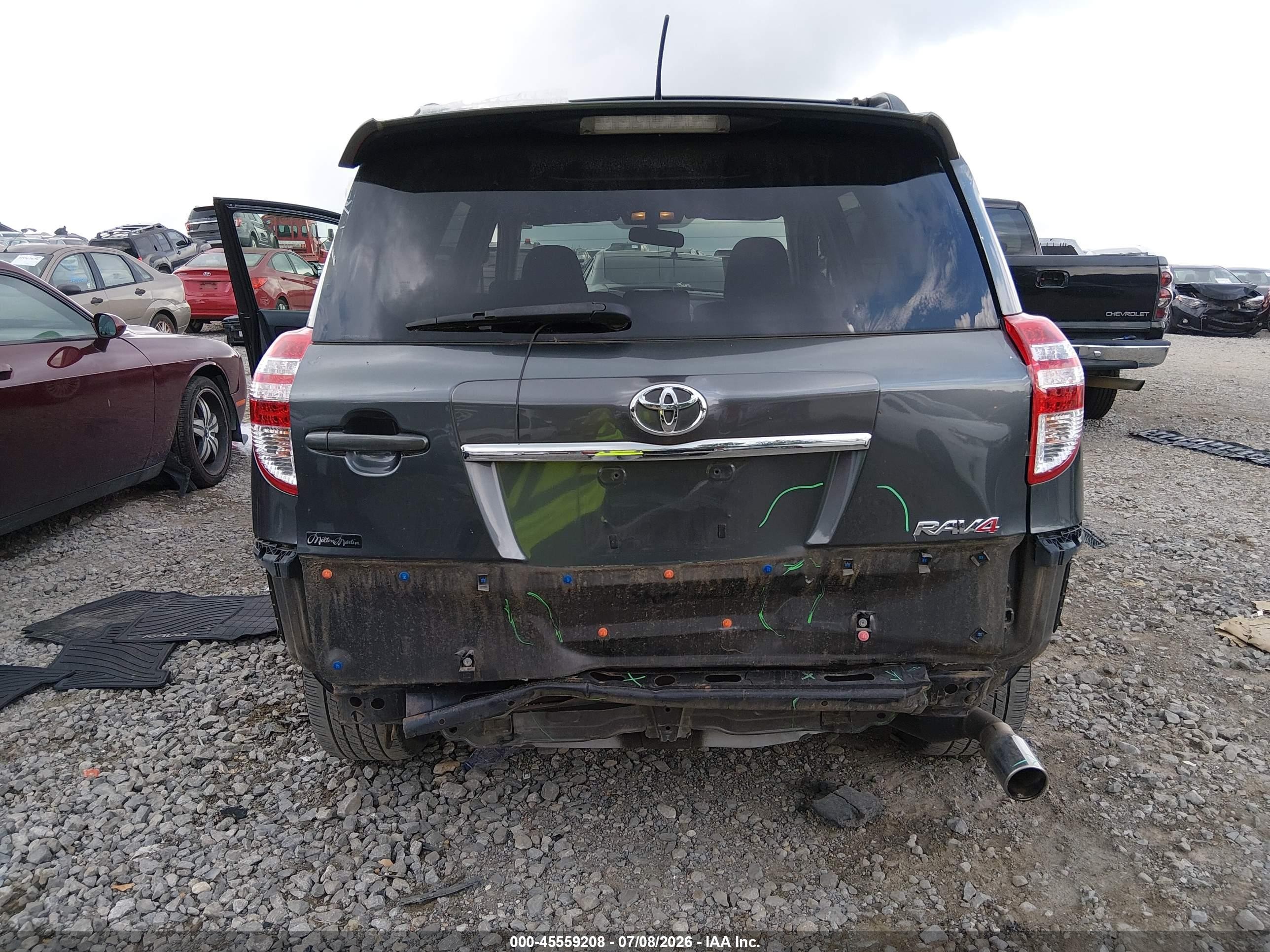 2011 Toyota Rav4 Sport Gray vin: JTMWF4DV5B5037847