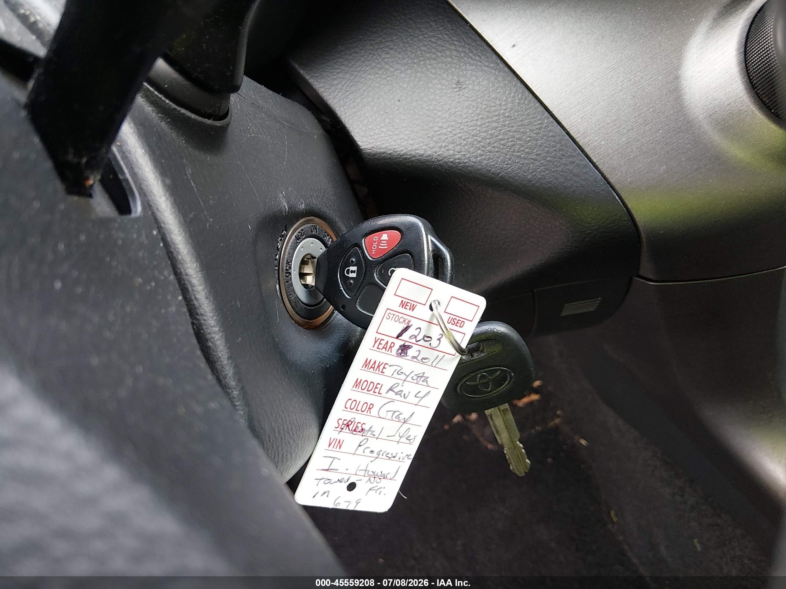 2011 Toyota Rav4 Sport Gray vin: JTMWF4DV5B5037847