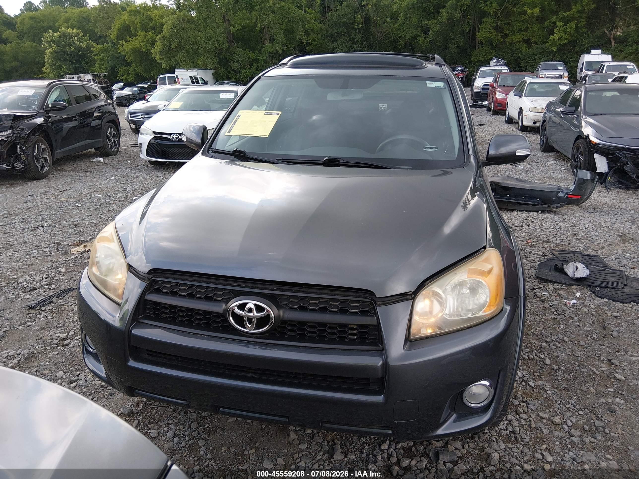 2011 Toyota Rav4 Sport Gray vin: JTMWF4DV5B5037847