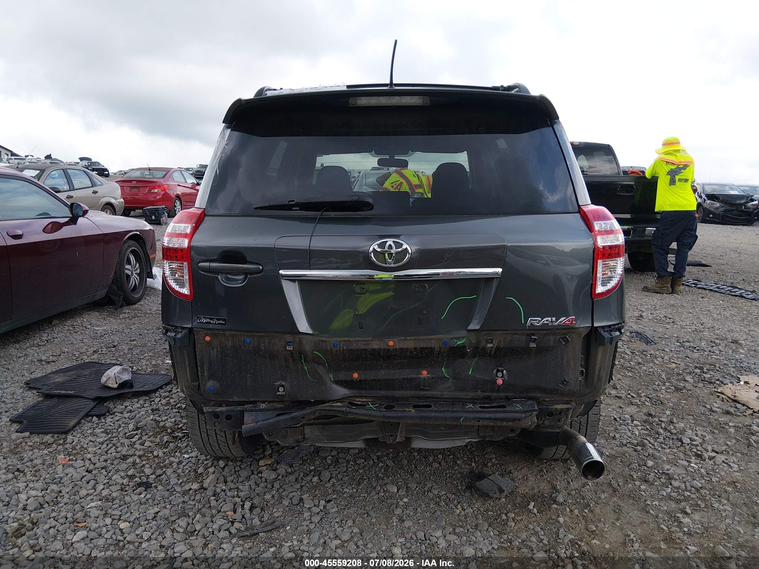 2011 Toyota Rav4 Sport Gray vin: JTMWF4DV5B5037847