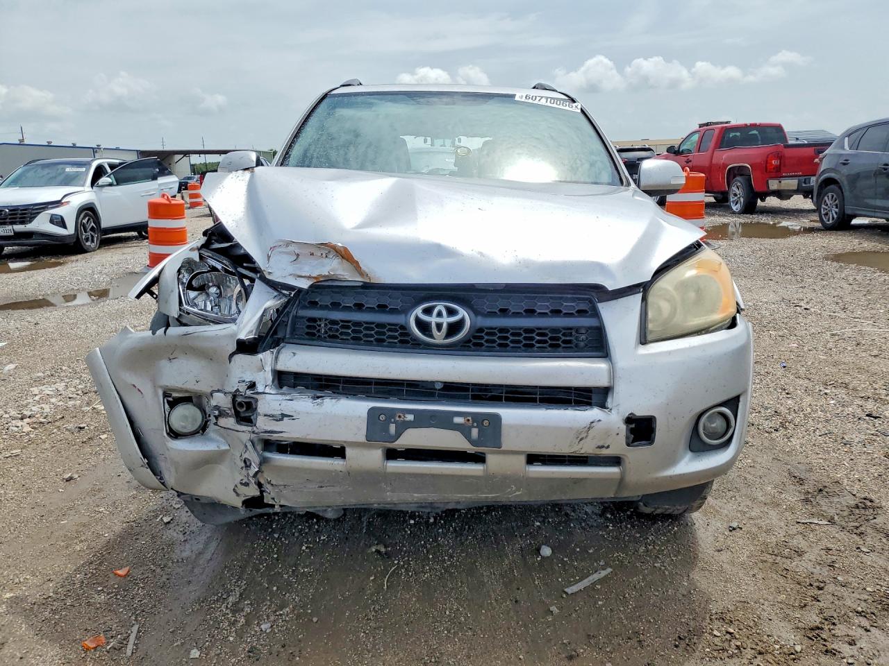2012 Toyota Rav4 Sport Silver vin: JTMWF4DV5C5047473