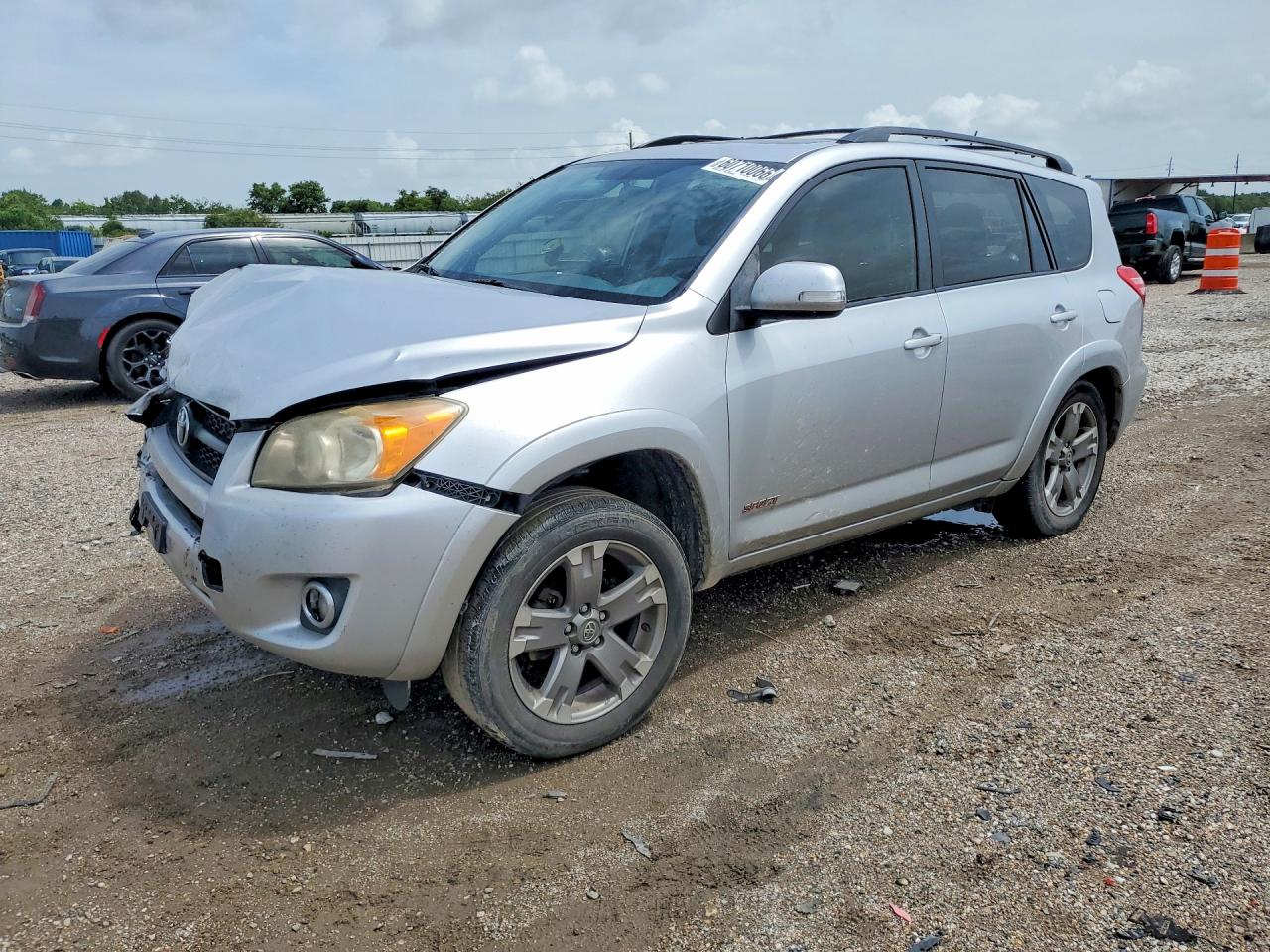 2012 Toyota Rav4 Sport Silver vin: JTMWF4DV5C5047473