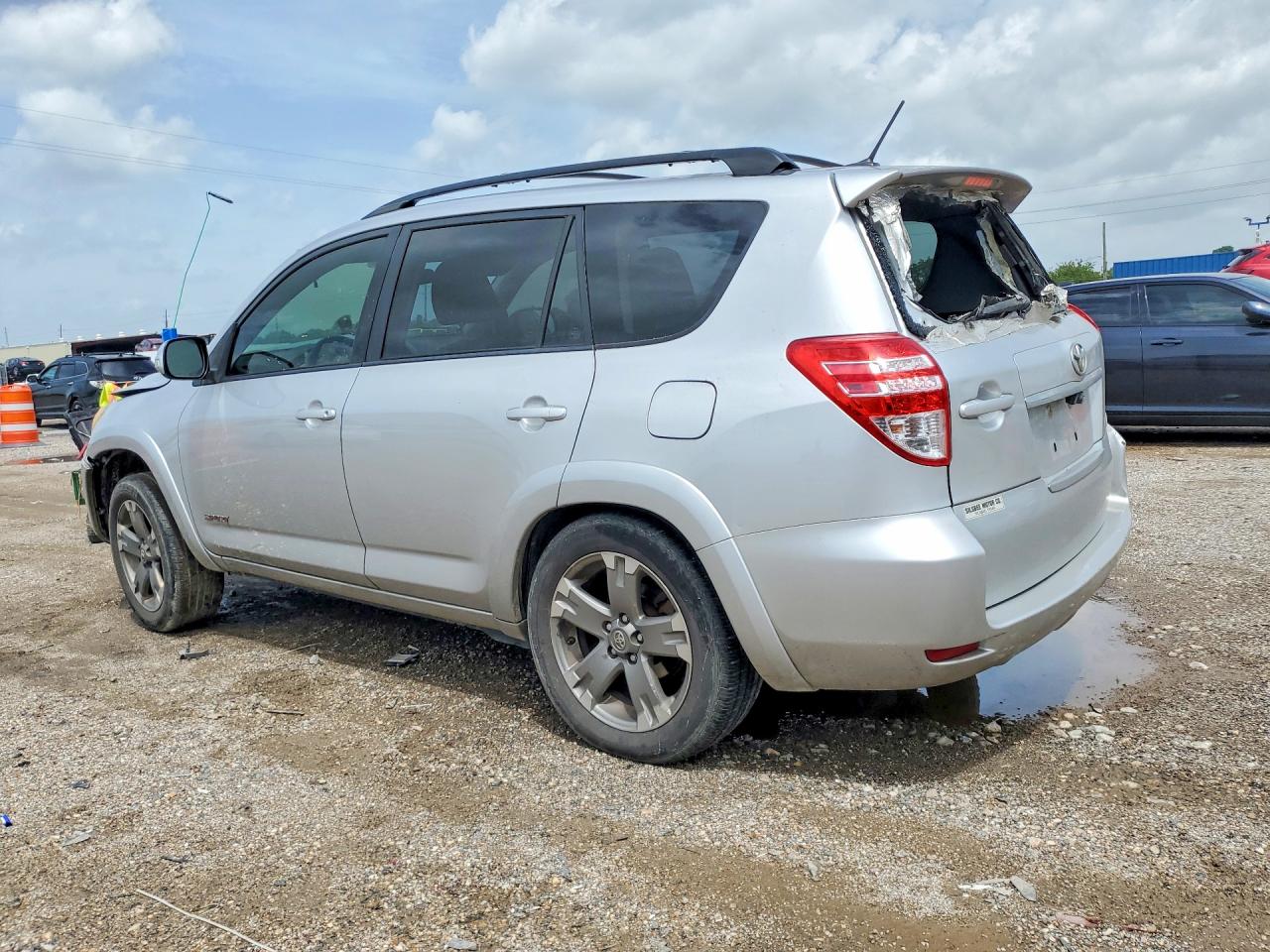 2012 Toyota Rav4 Sport Silver vin: JTMWF4DV5C5047473