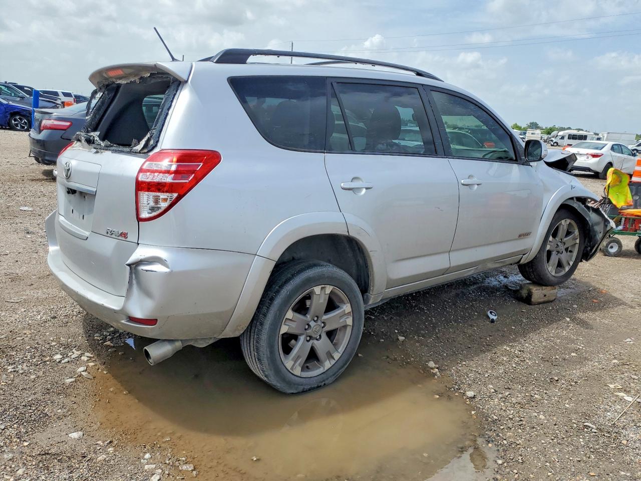 2012 Toyota Rav4 Sport Silver vin: JTMWF4DV5C5047473