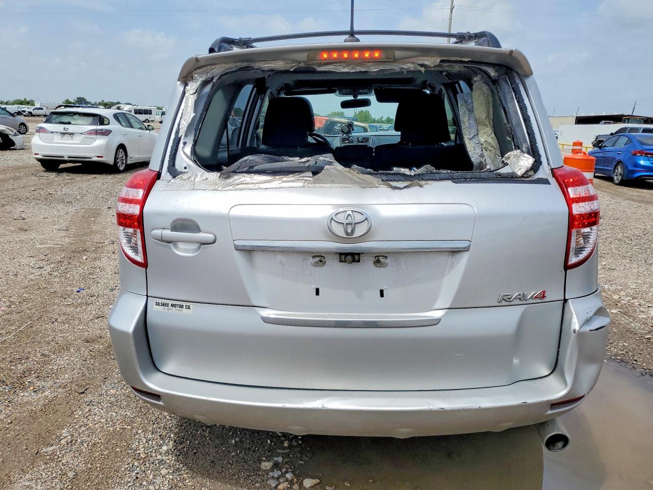 2012 Toyota Rav4 Sport Silver vin: JTMWF4DV5C5047473
