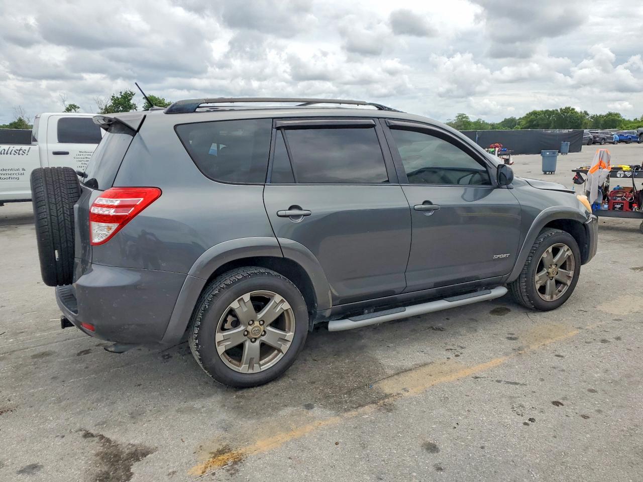 2012 Toyota Rav4 Sport Gray vin: JTMWF4DV5CD034034