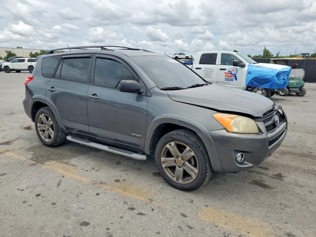 2012 Toyota Rav4 Sport Gray vin: JTMWF4DV5CD034034