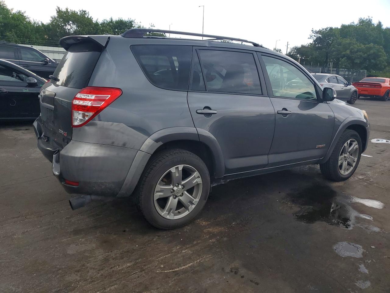 2010 Toyota Rav4 Sport Серый vin: JTMWF4DV6A5027066