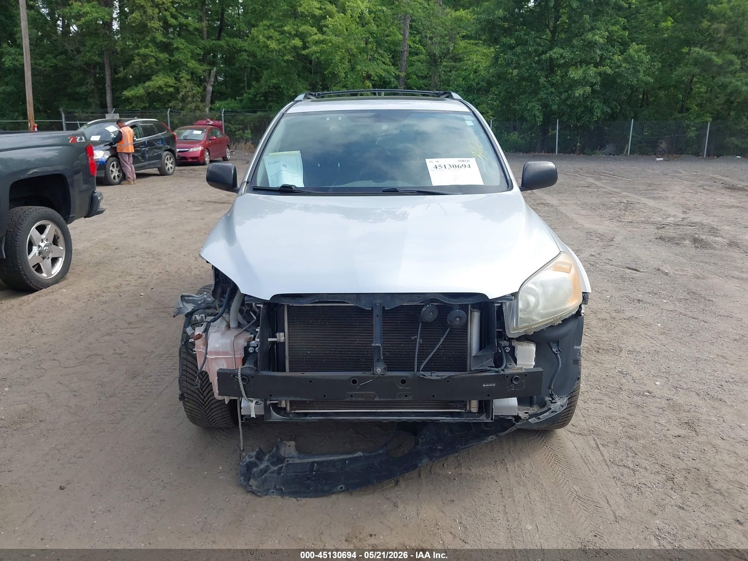 2011 Toyota Rav4 Sport White vin: JTMWF4DV6B5041339