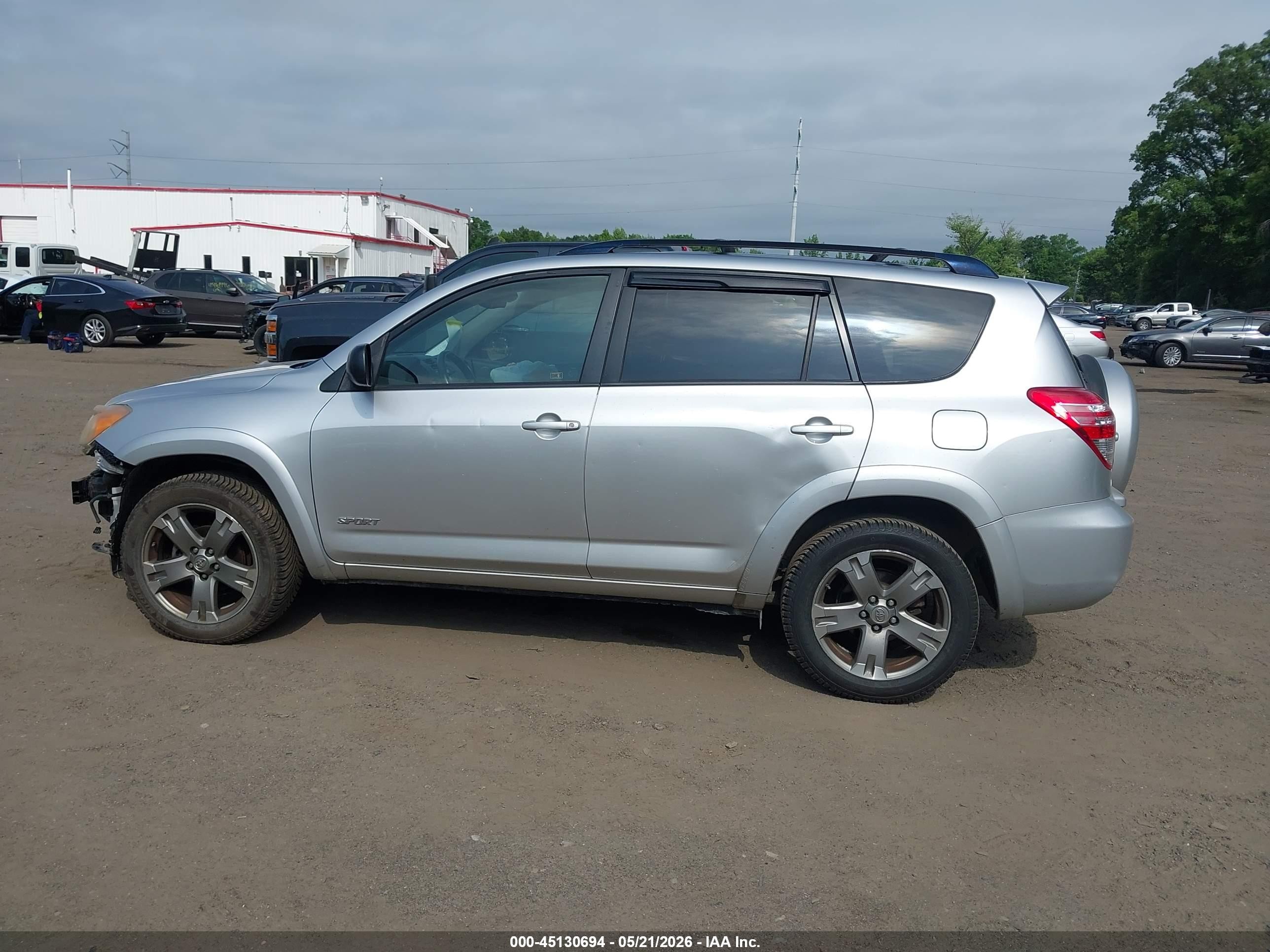 2011 Toyota Rav4 Sport White vin: JTMWF4DV6B5041339