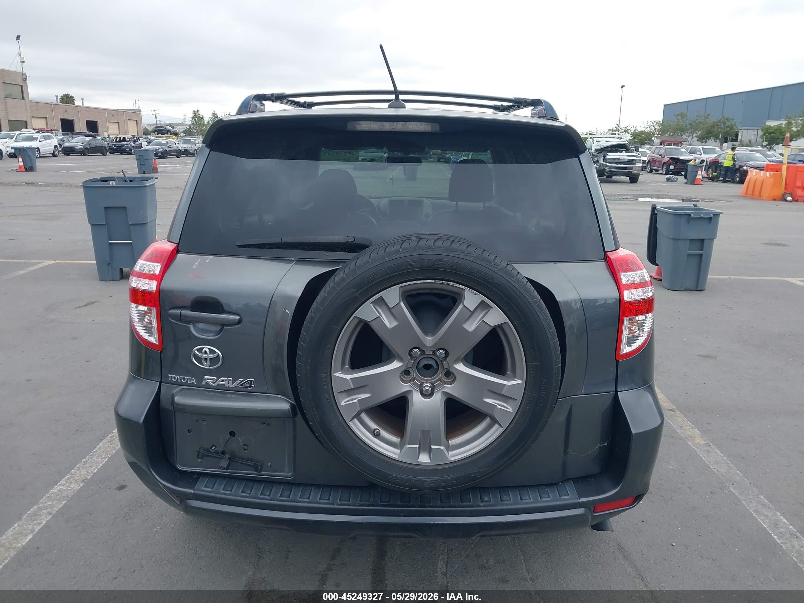 2010 Toyota Rav4 Sport Gray vin: JTMWF4DV7A5017162