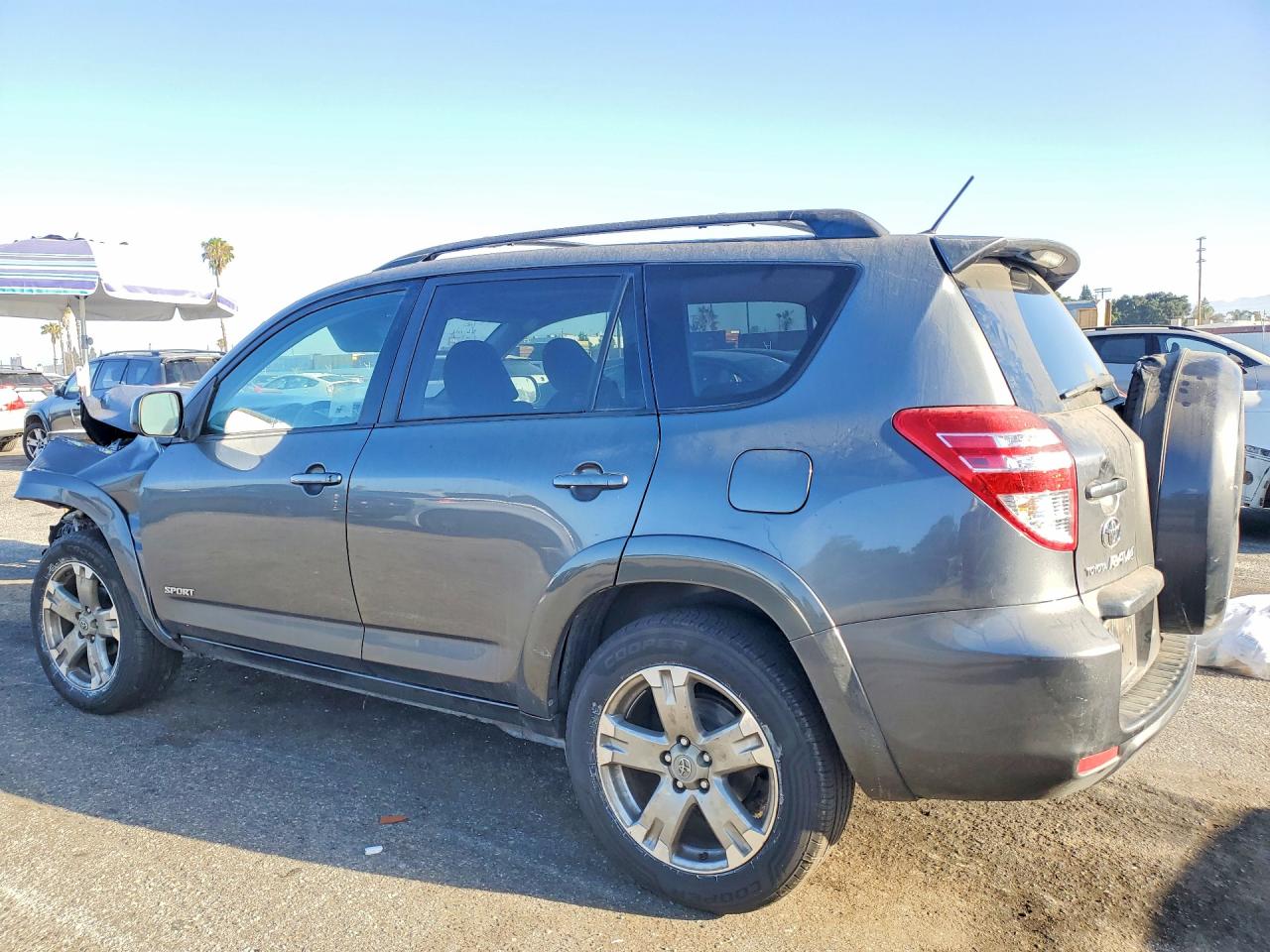 2023 Toyota Rav4 Sport Gray vin: JTMWF4DV7AD019063