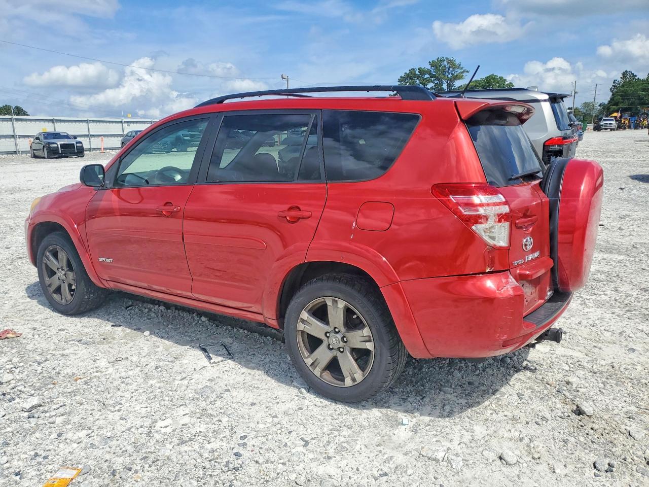 2010 Toyota Rav4 Sport Red vin: JTMWF4DV7AD021699