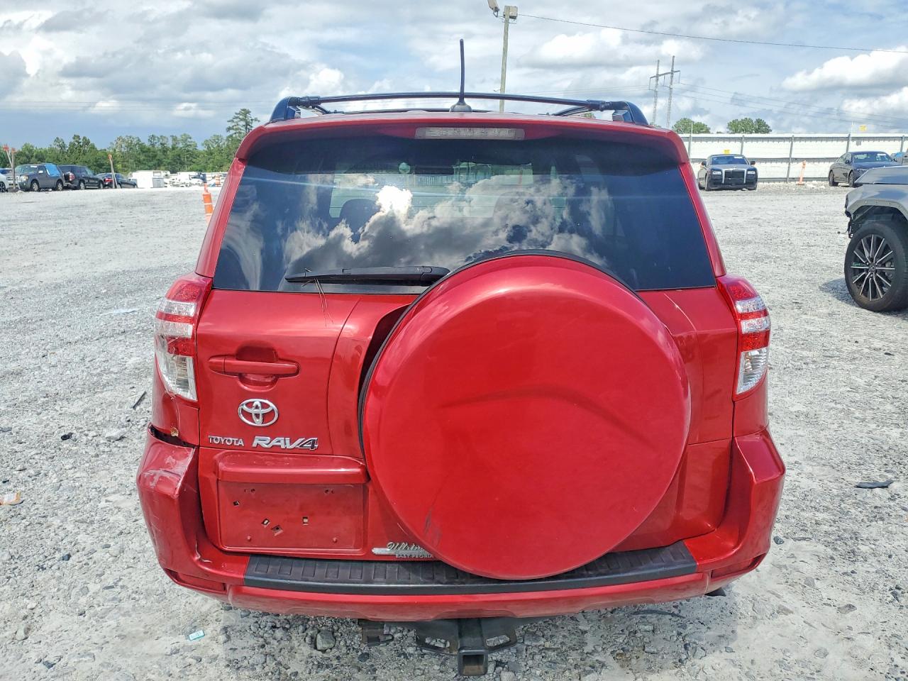 2010 Toyota Rav4 Sport Red vin: JTMWF4DV7AD021699