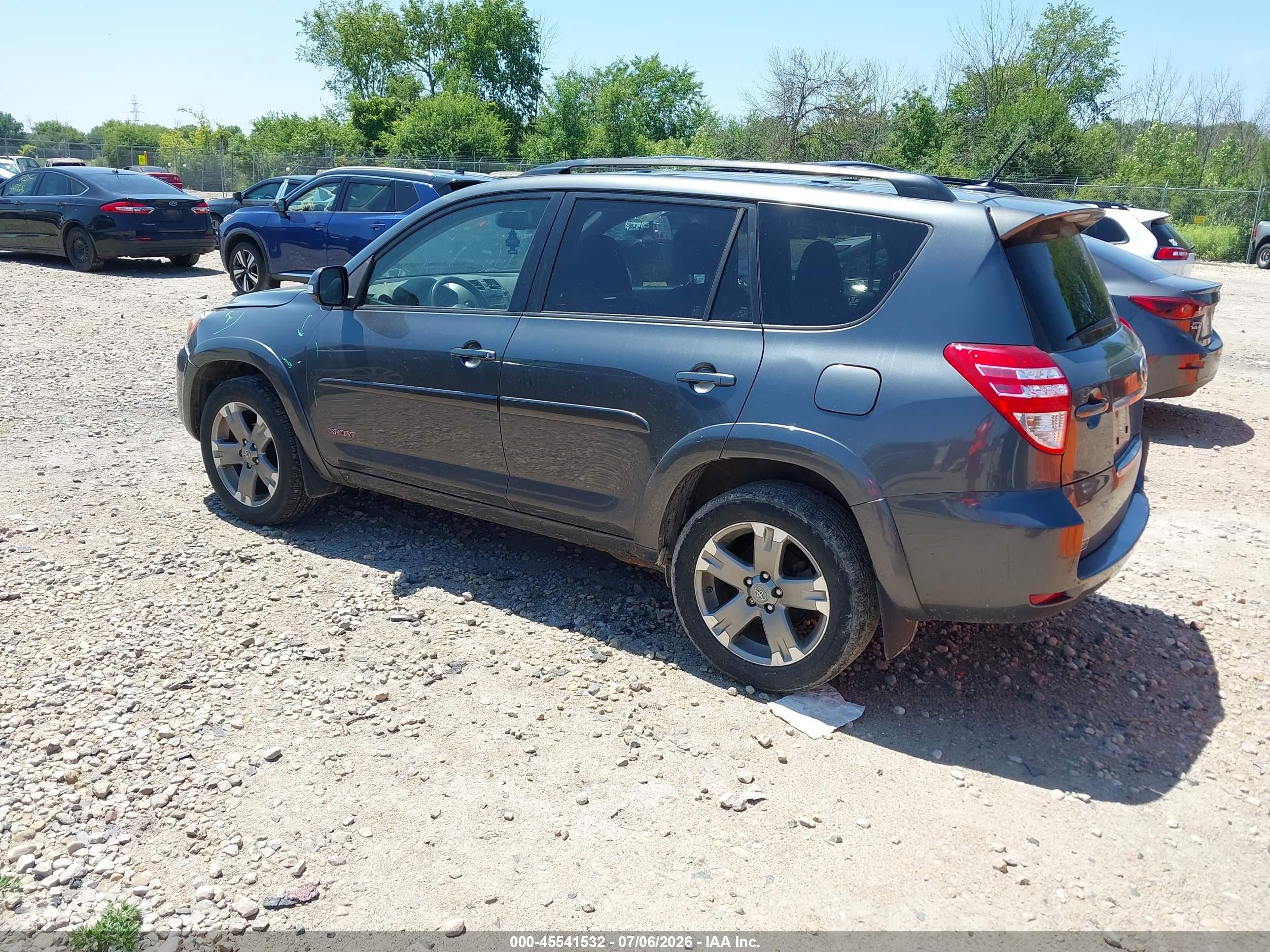 2011 Toyota Rav4 Sport Gray vin: JTMWF4DV7B5041947