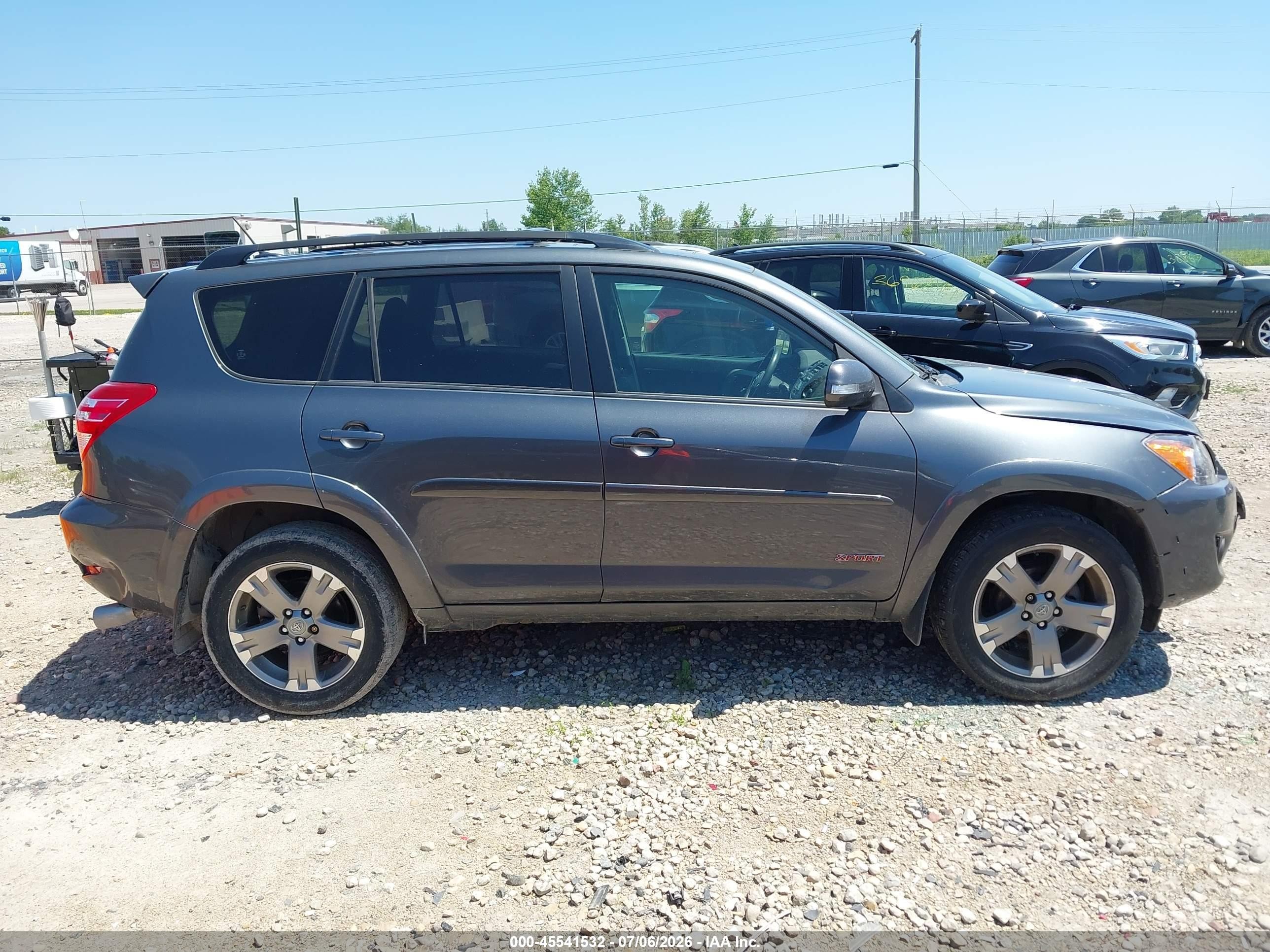 2011 Toyota Rav4 Sport Gray vin: JTMWF4DV7B5041947